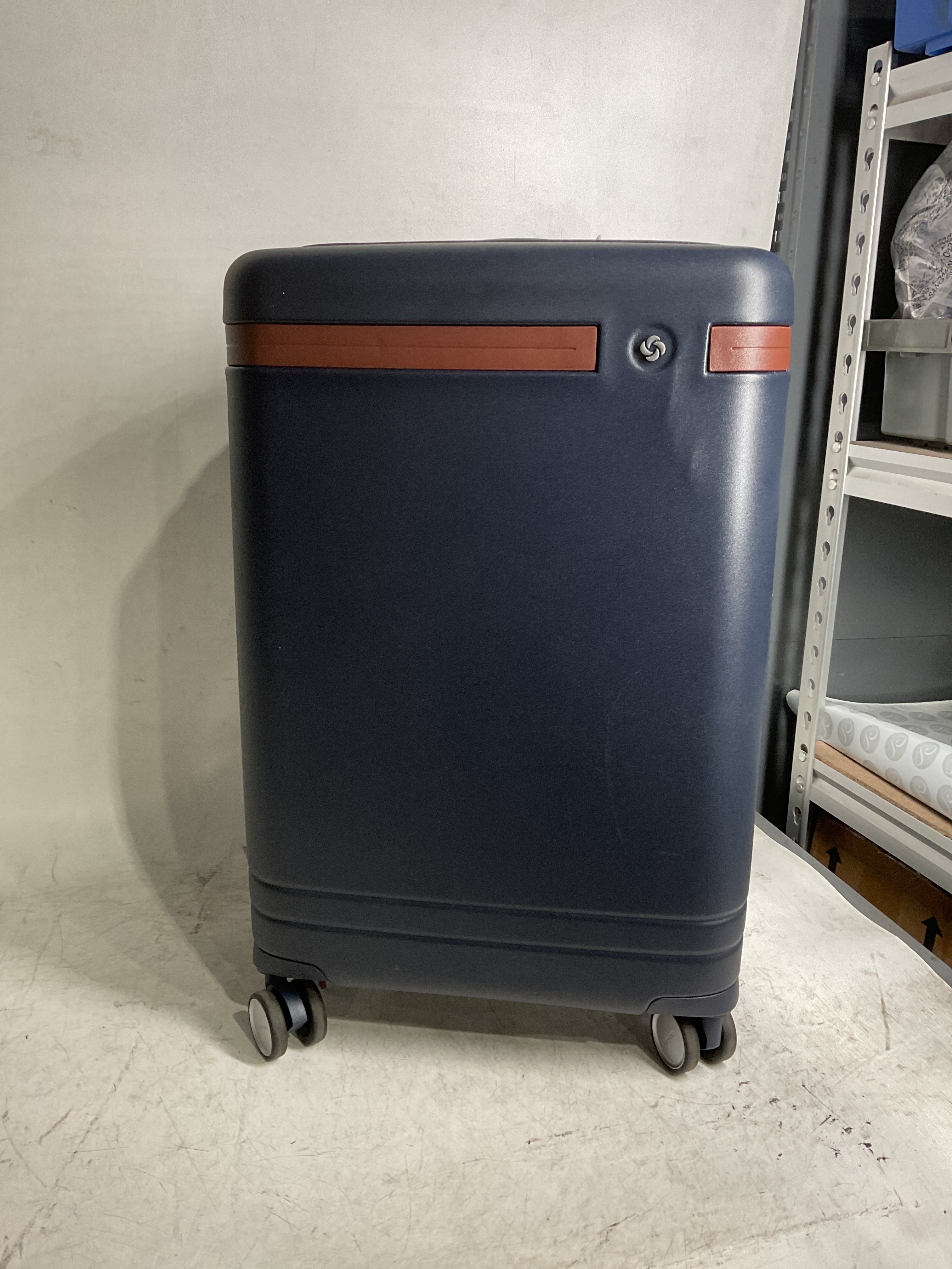 Samsonite Virtuosa Hardside Expandable Luggage with Spinner Wheels ( Navy , Carry-On 21-Inch ) Navy Carry On 21 Inch U4