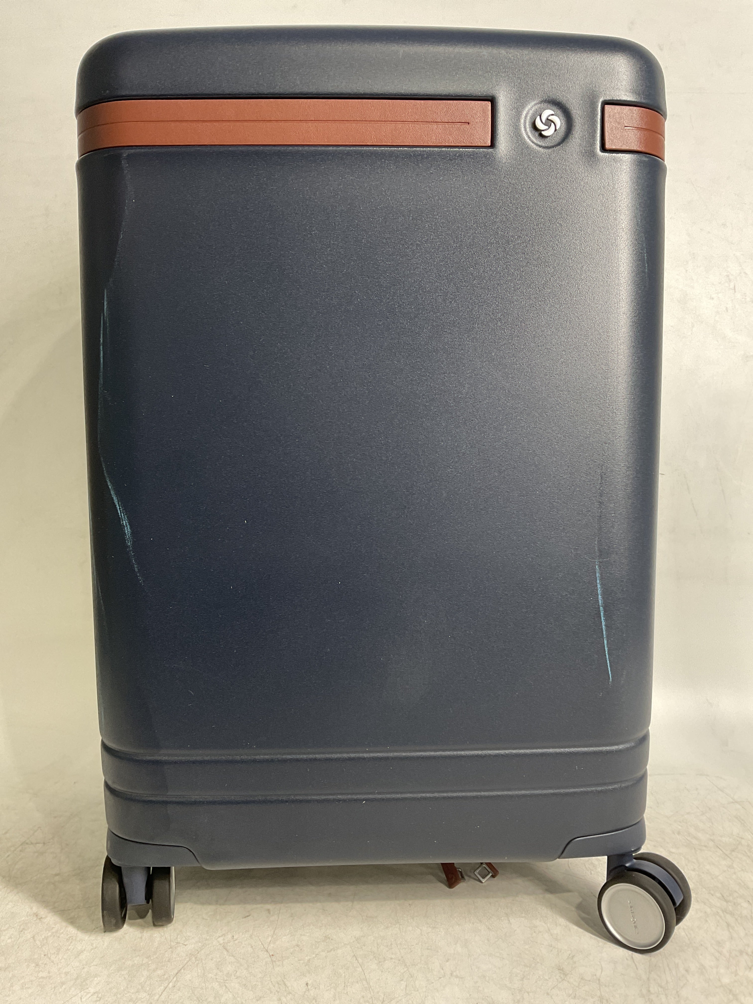 Samsonite Virtuosa Hardside Expandable Luggage with Spinner Wheels ( Navy , Carry-On 21-Inch ) Navy Carry On 21 Inch U7