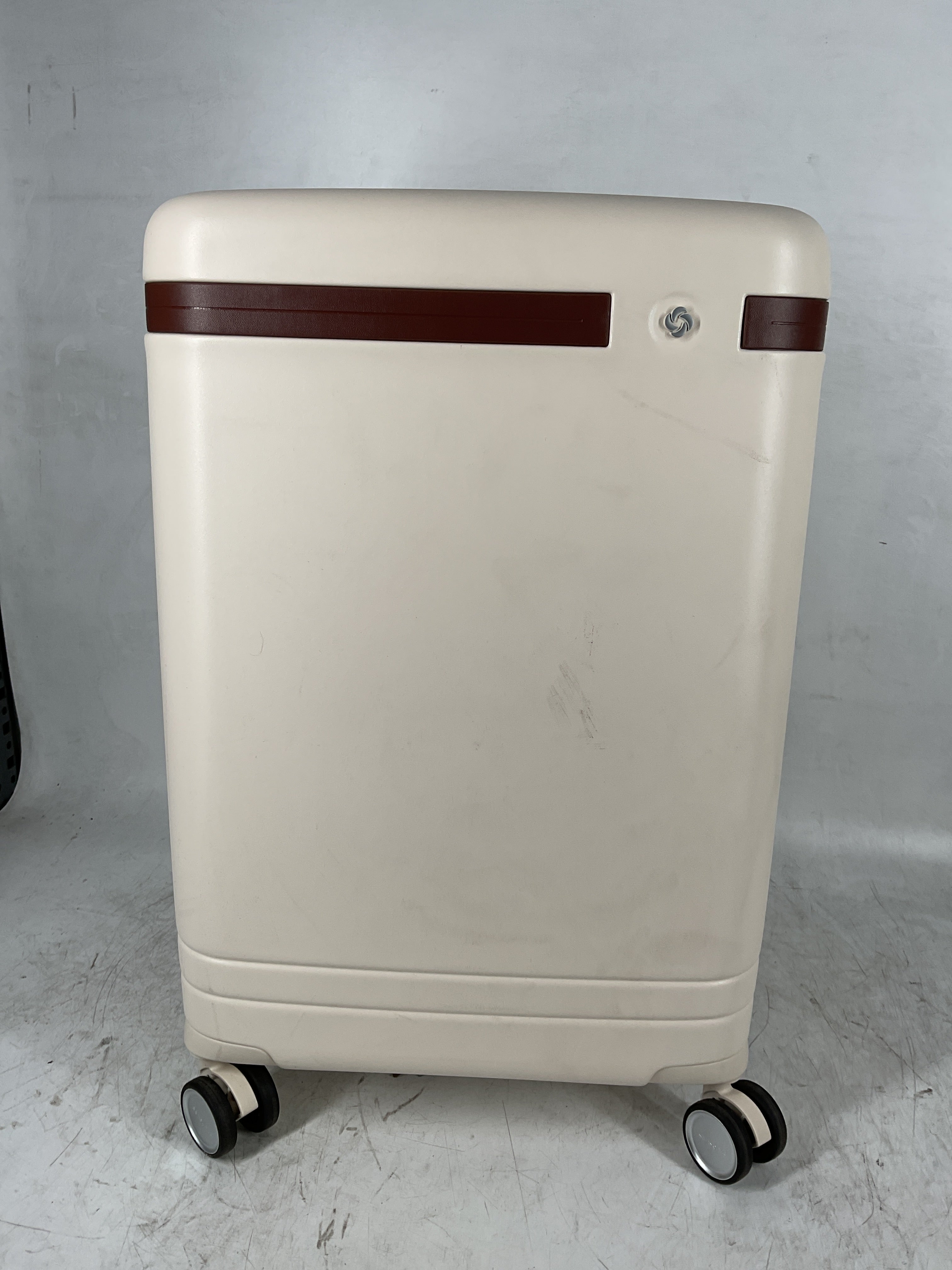 Samsonite Virtuosa Hardside Expandable Luggage with Spinner Wheels ( Off White , Carry-On 21-Inch ) Off White Carry On 21 Inch U1
