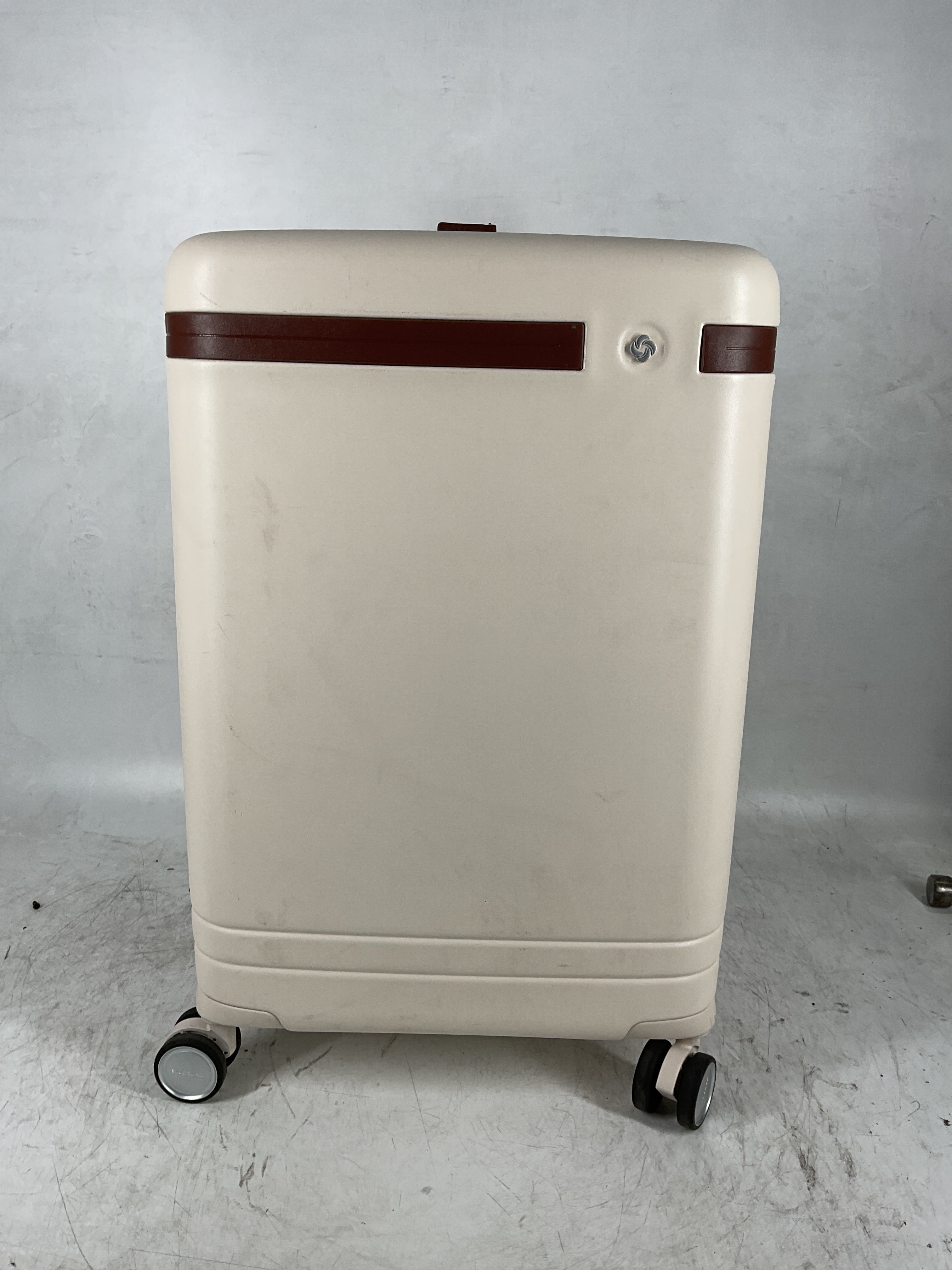 Samsonite Virtuosa Hardside Expandable Luggage with Spinner Wheels ( Off White , Carry-On 21-Inch ) Off White Carry On 21 Inch U2