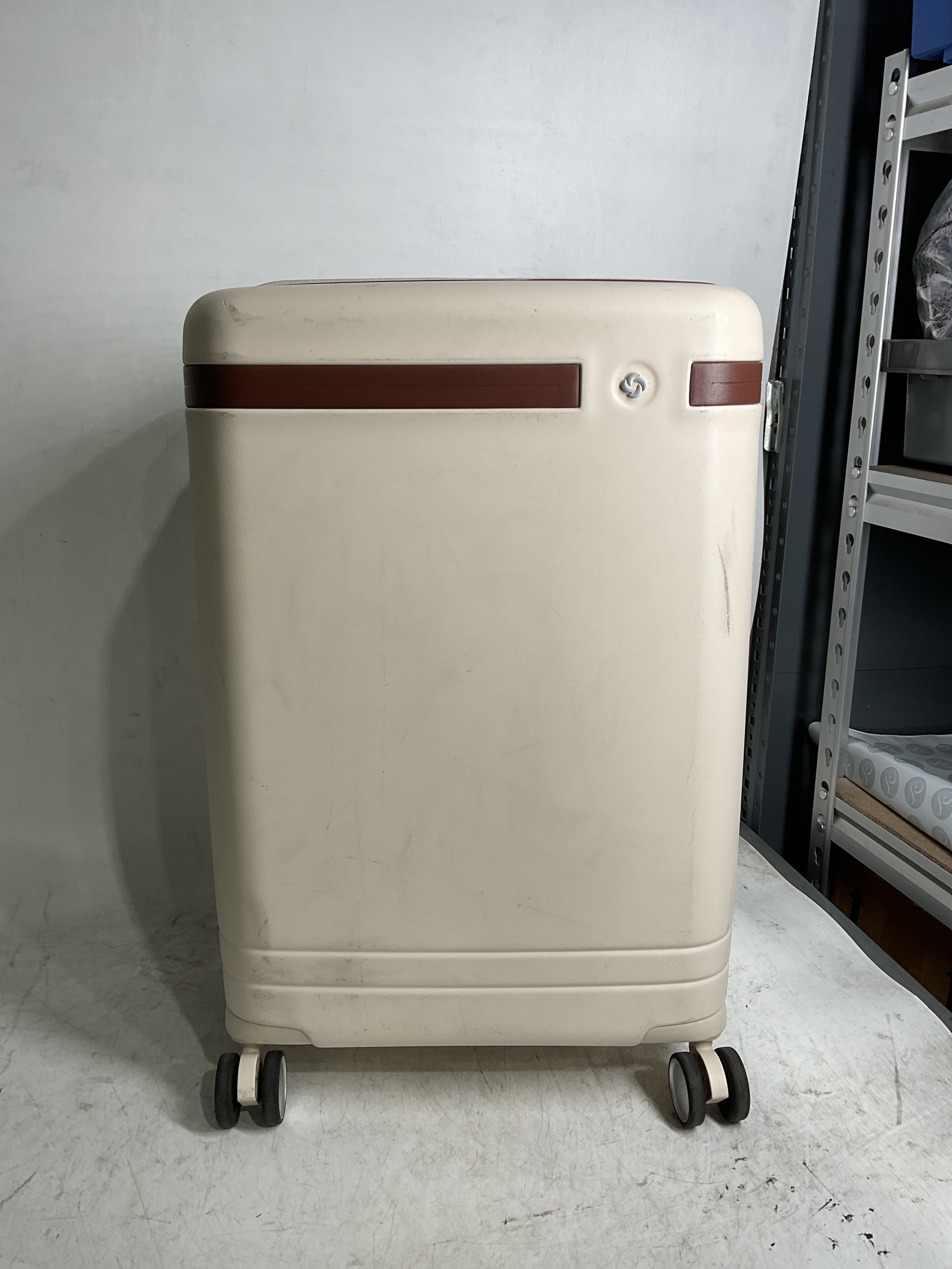 Samsonite Virtuosa Hardside Expandable Luggage with Spinner Wheels ( Off White , Carry-On 21-Inch ) Off White Carry On 21 Inch U5