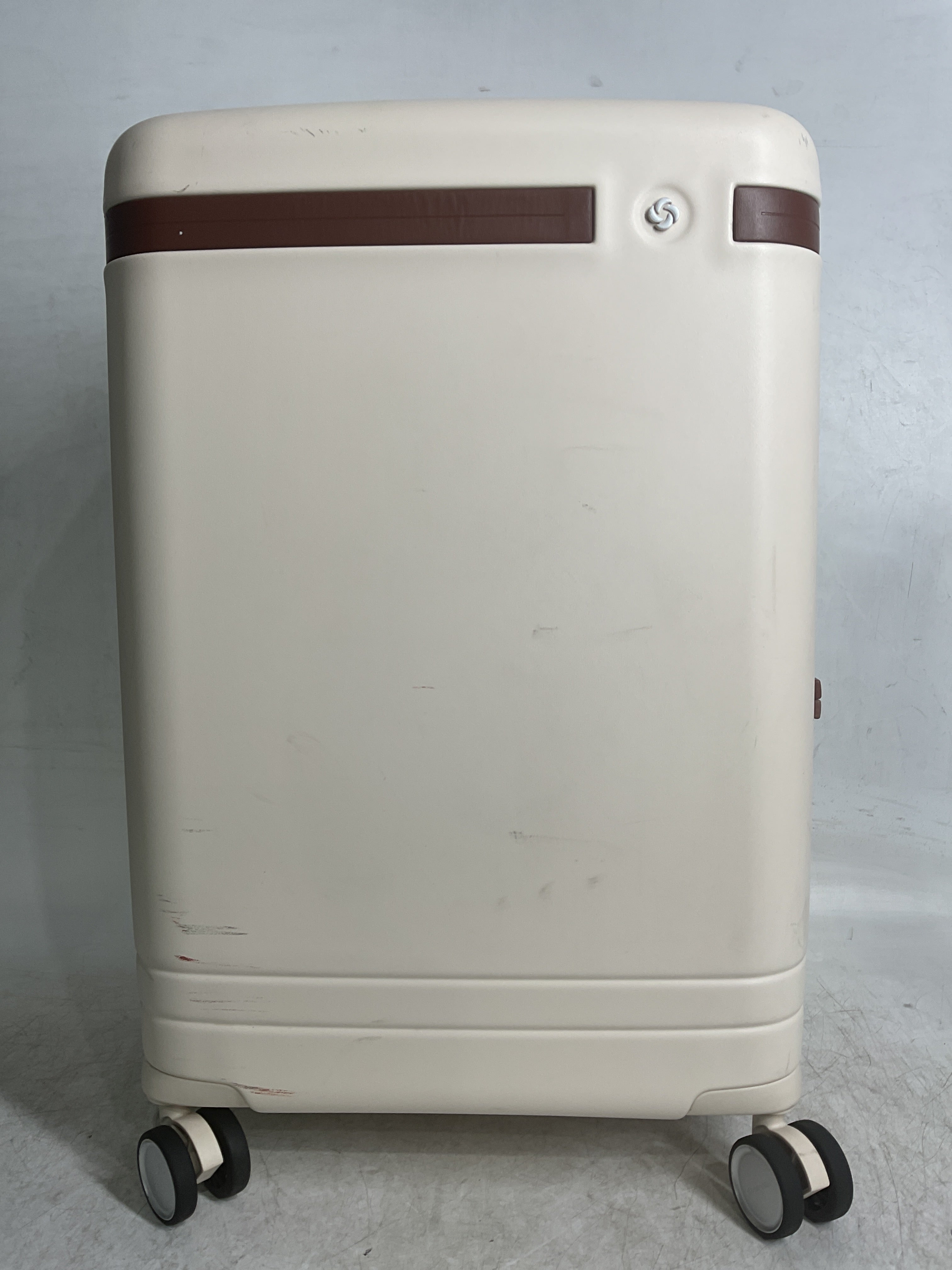 Samsonite Virtuosa Hardside Expandable Luggage with Spinner Wheels ( Off White , Carry-On 21-Inch ) Off White Carry On 21 Inch U6