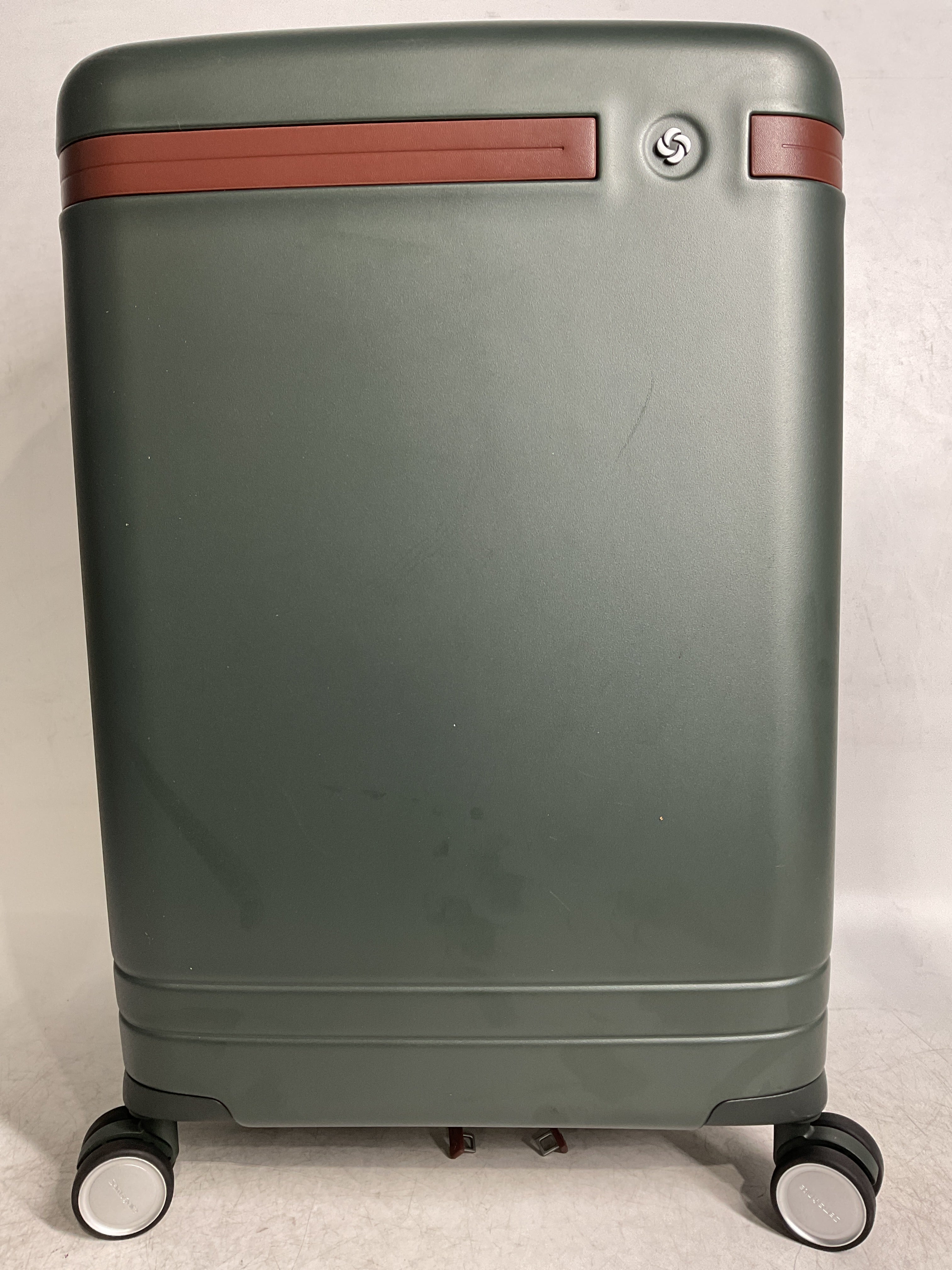 Samsonite Virtuosa Hardside Expandable Luggage with Spinner Wheels ( Pine Green , Carry-On 21-Inch ) Pine Green Carry On 21 Inch U10