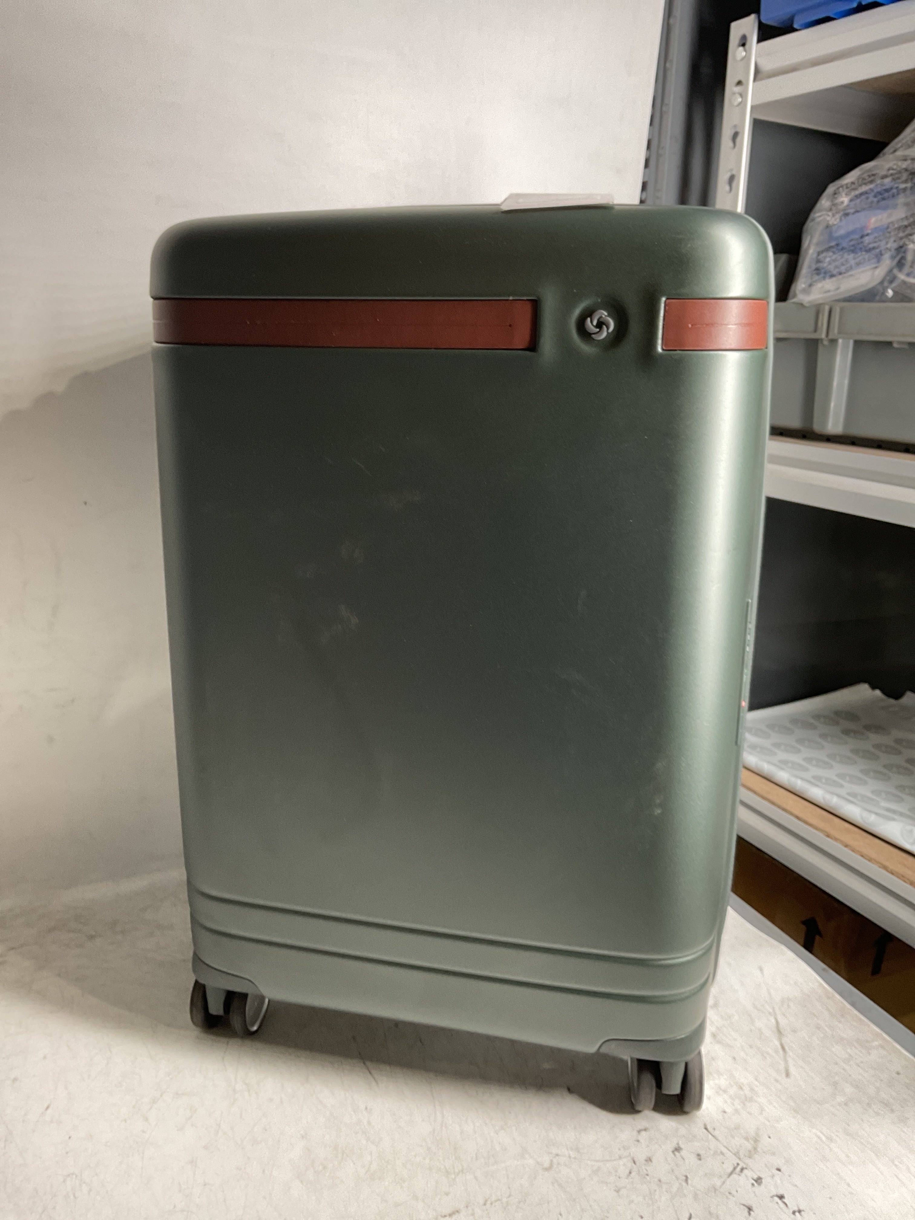 Samsonite Virtuosa Hardside Expandable Luggage with Spinner Wheels ( Pine Green , Carry-On 21-Inch ) Pine Green Carry On 21 Inch U6