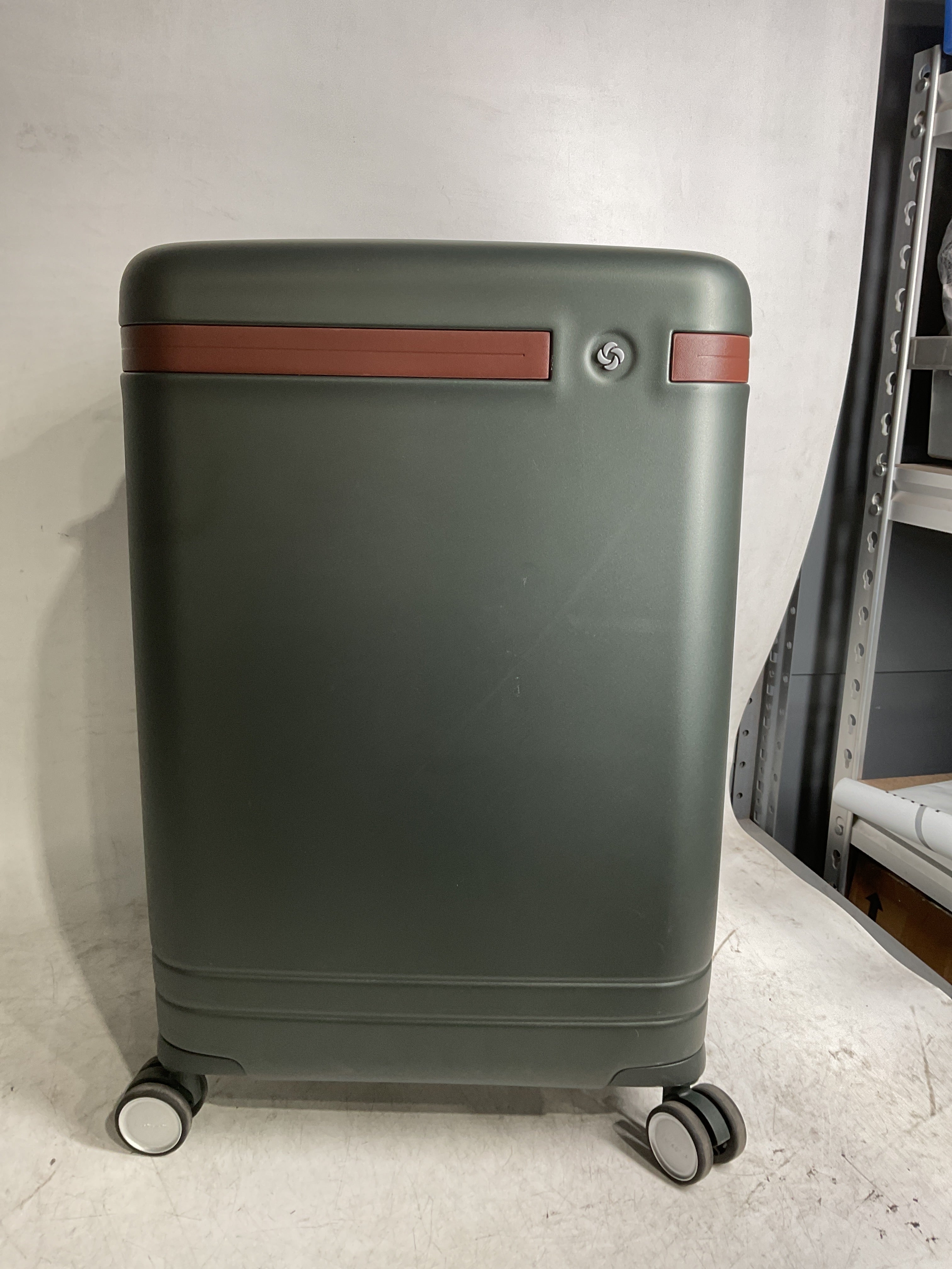 Samsonite Virtuosa Hardside Expandable Luggage with Spinner Wheels ( Pine Green , Carry-On 21-Inch ) Pine Green Carry On 21 Inch U8