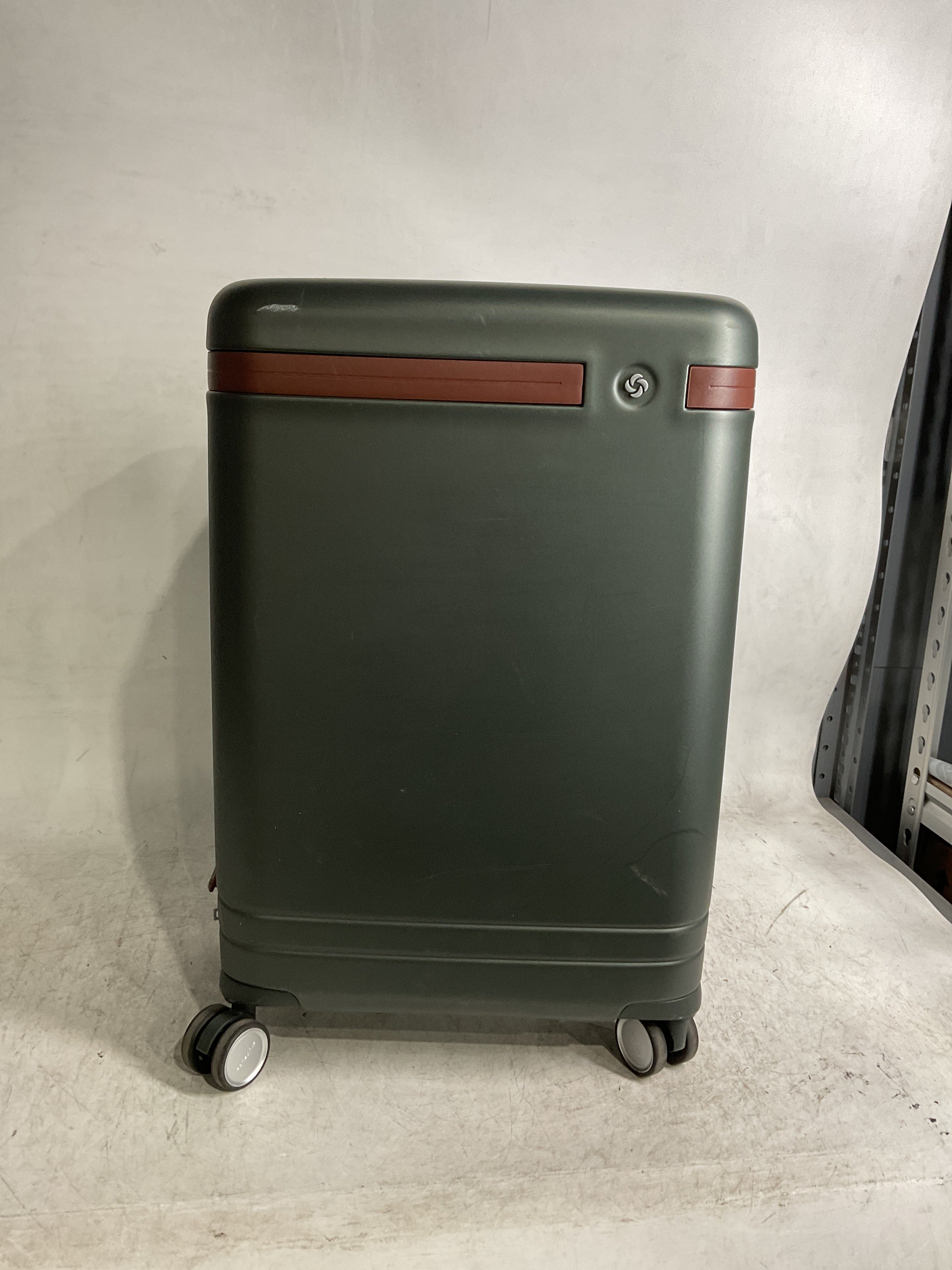 Samsonite Virtuosa Hardside Expandable Luggage with Spinner Wheels ( Pine Green , Carry-On 21-Inch ) Pine Green Carry On 21 Inch U9