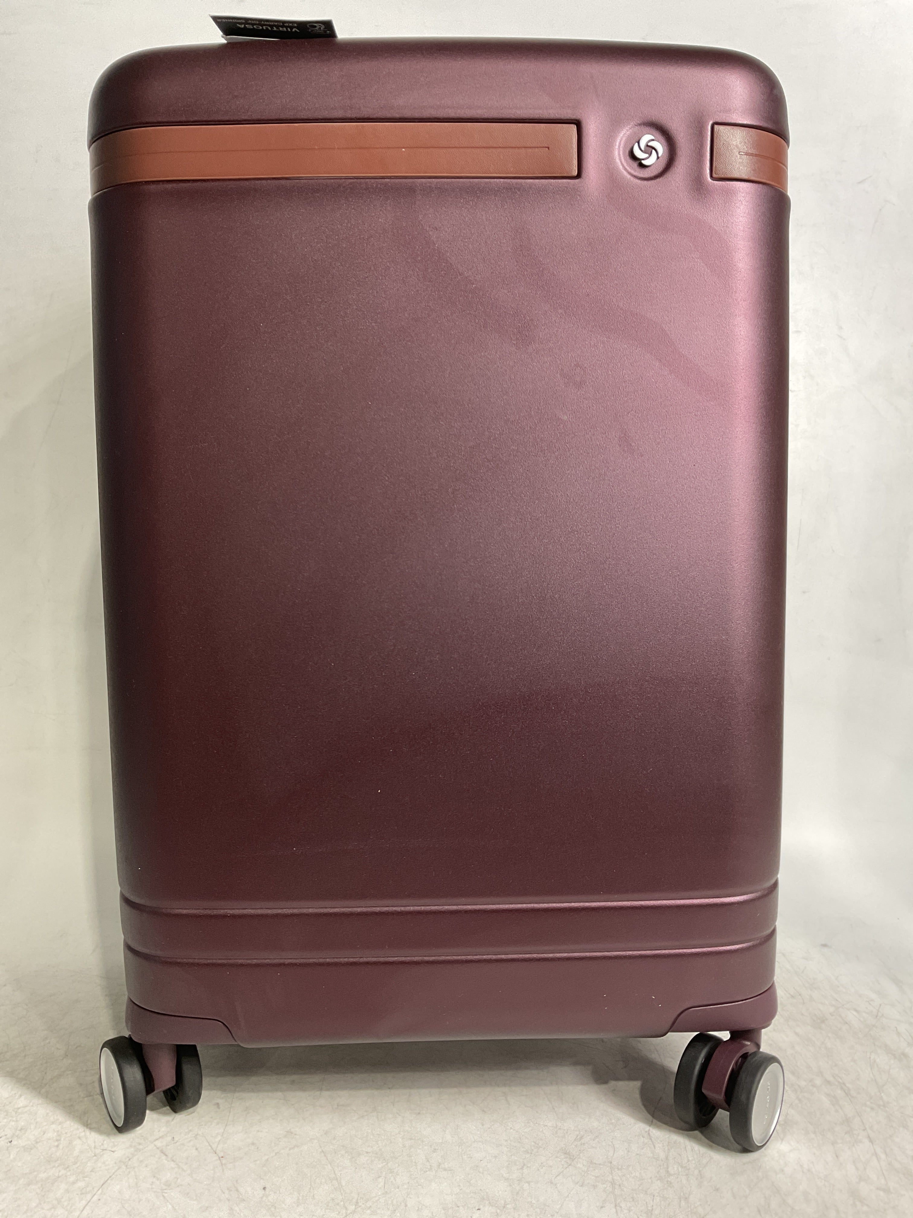 Samsonite Virtuosa Hardside Expandable Luggage with Spinner Wheels ( Merlot , Carry-on Spinner ) Merlot Carry On Spinner U6