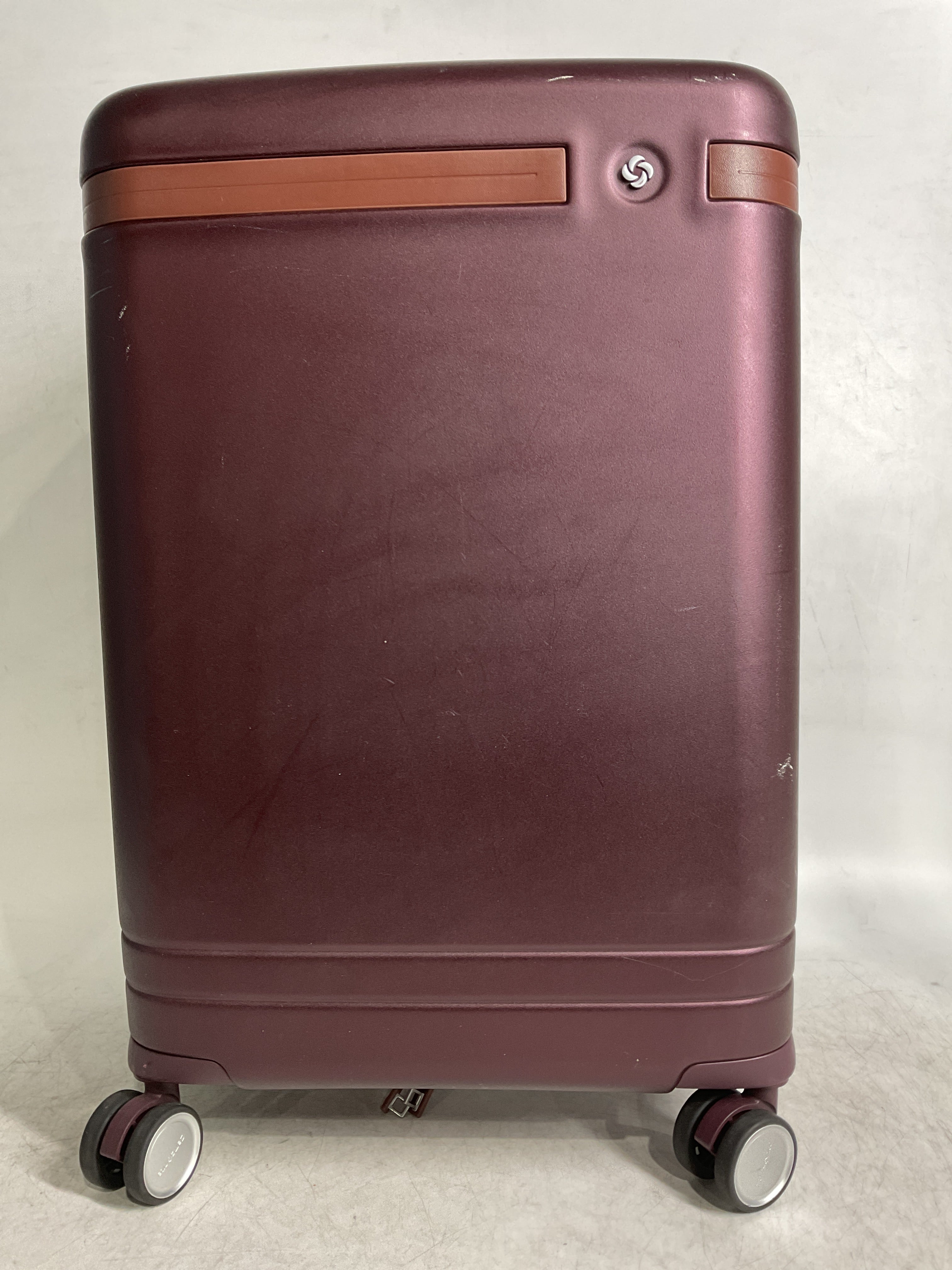 Samsonite Virtuosa Hardside Expandable Luggage with Spinner Wheels ( Merlot , Carry-on Spinner ) Merlot Carry On Spinner U7