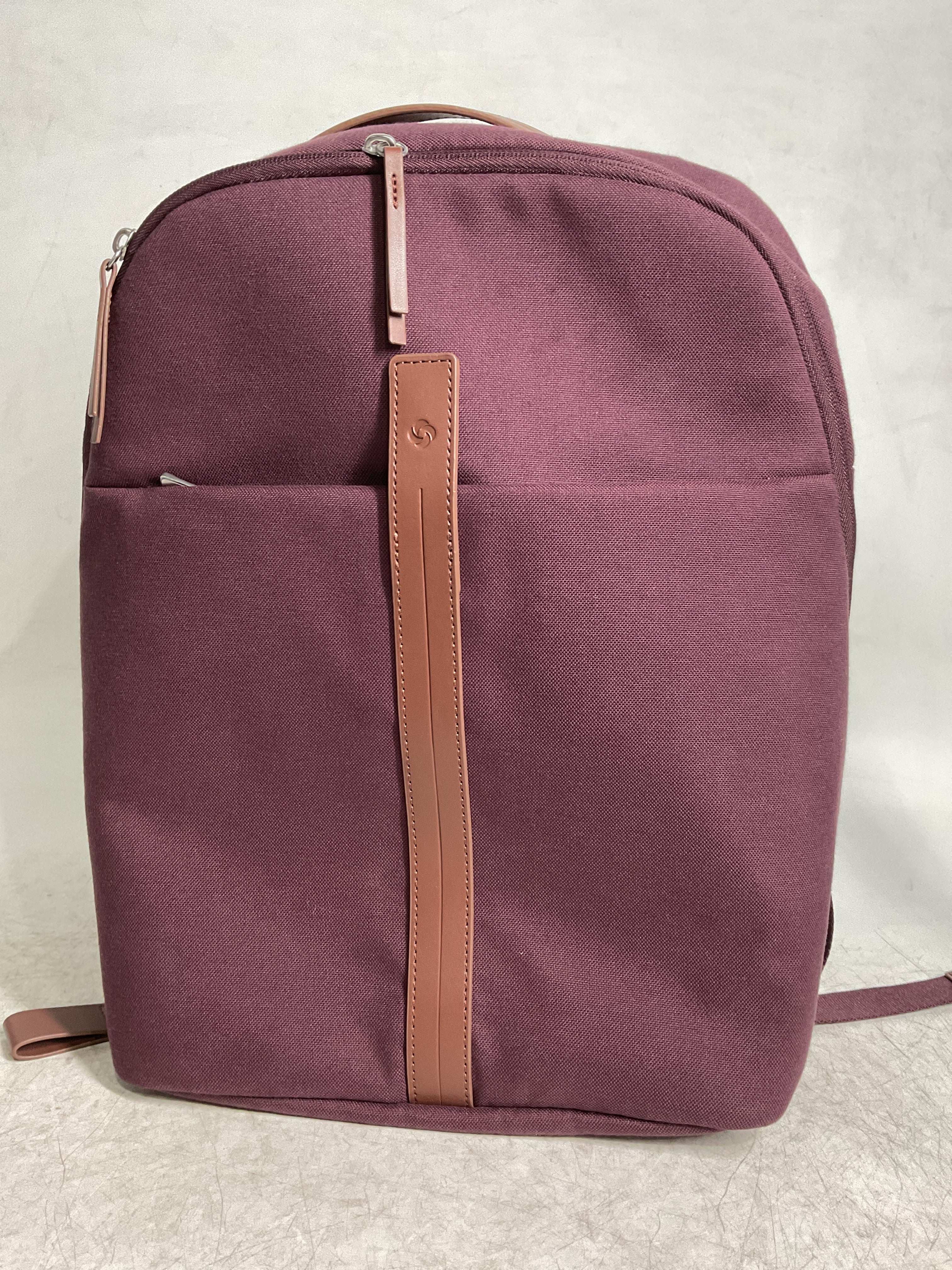Samsonite Virtuosa Carry-On Travel Backpack with Padded Laptop Sleeve ( Merlot , One Size ) Merlot One Size U1
