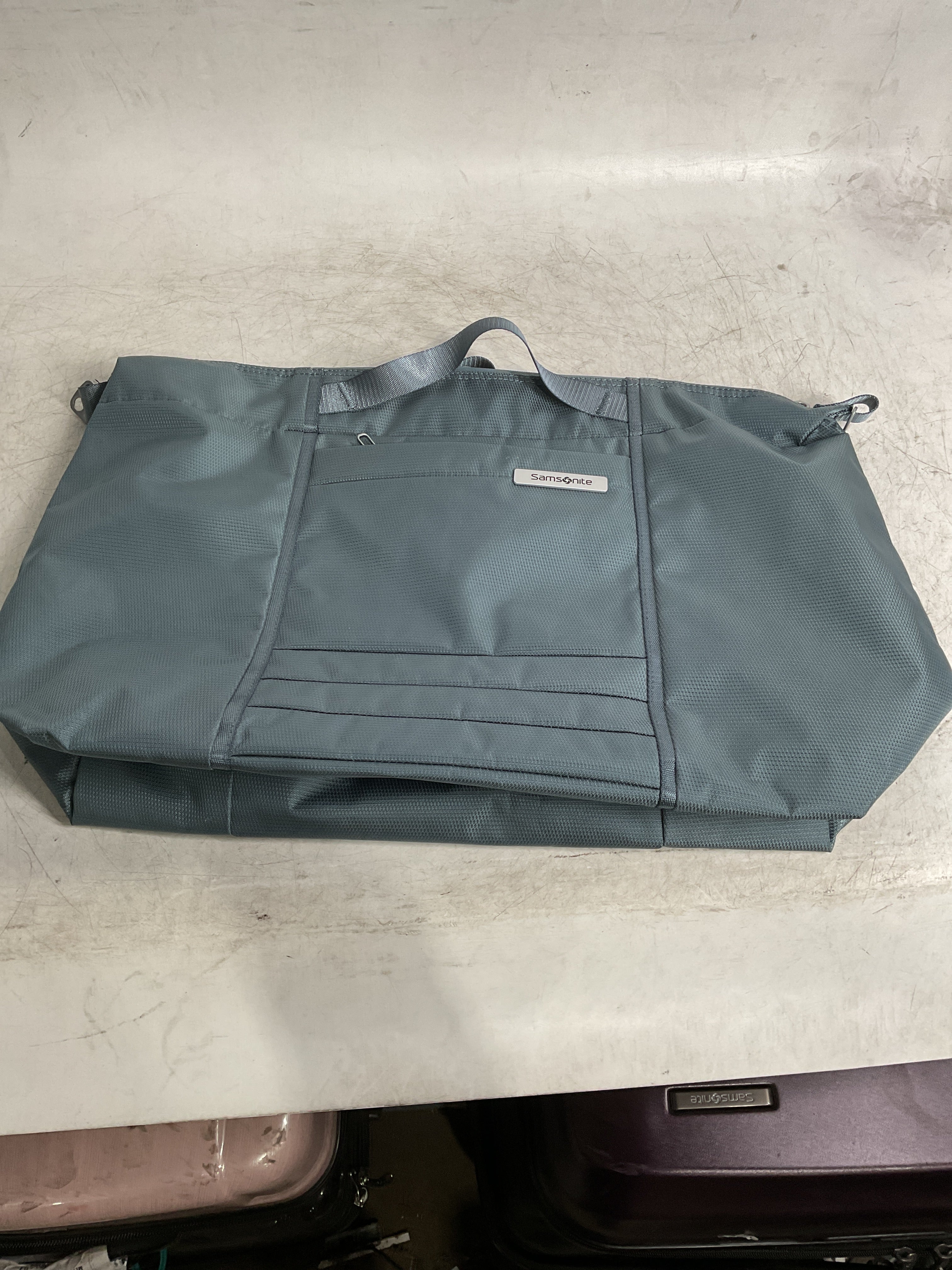 Samsonite UpLIFT Foldable Weekender Duffel ( Elemental Blue , 23" Duffle ) Elemental Blue 23 Duffle U1
