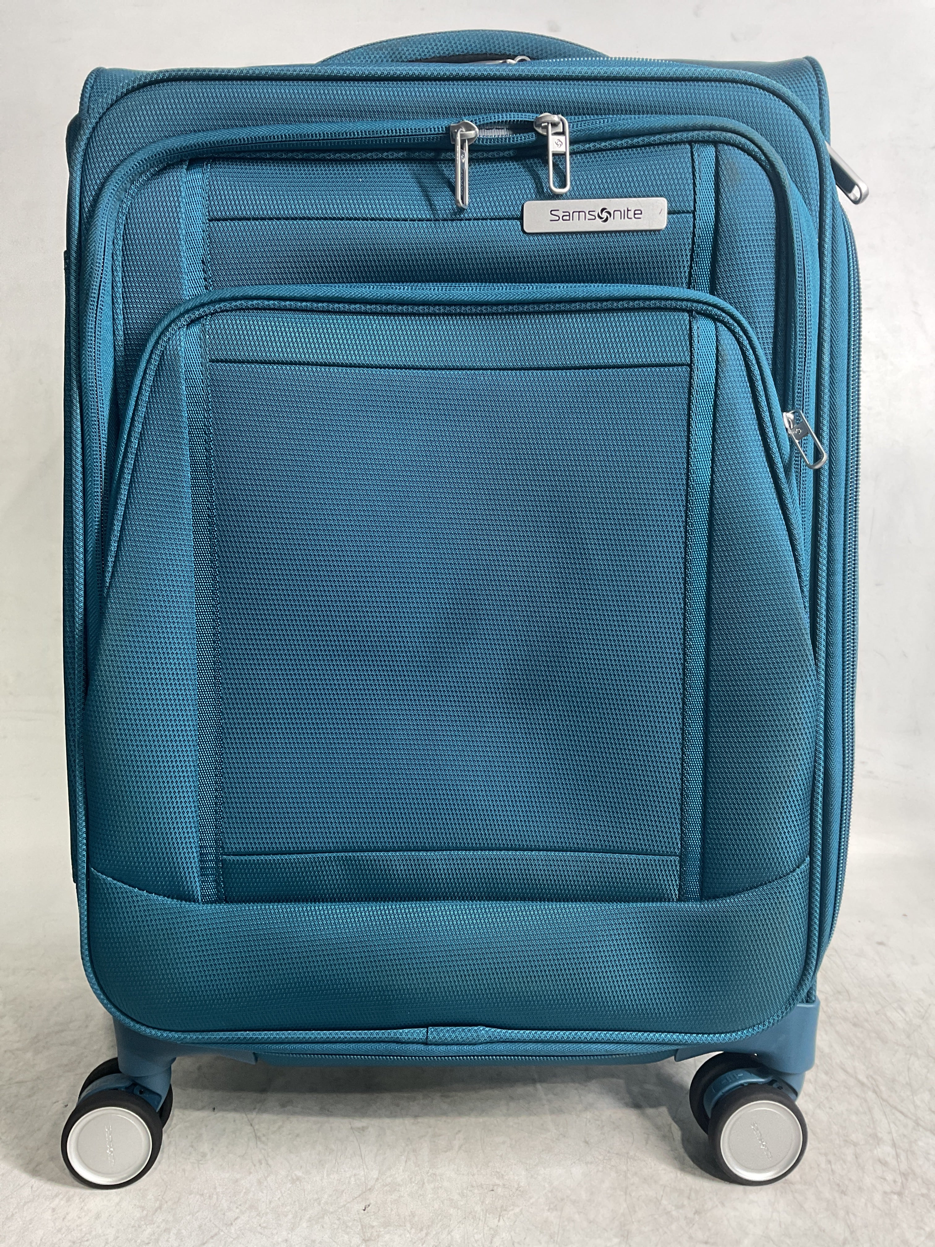 Samsonite UpLIFT Lightweight Softside Expandable Luggage ( Cerulean Blue , Carry-On ) Cerulean Blue Carry On U4