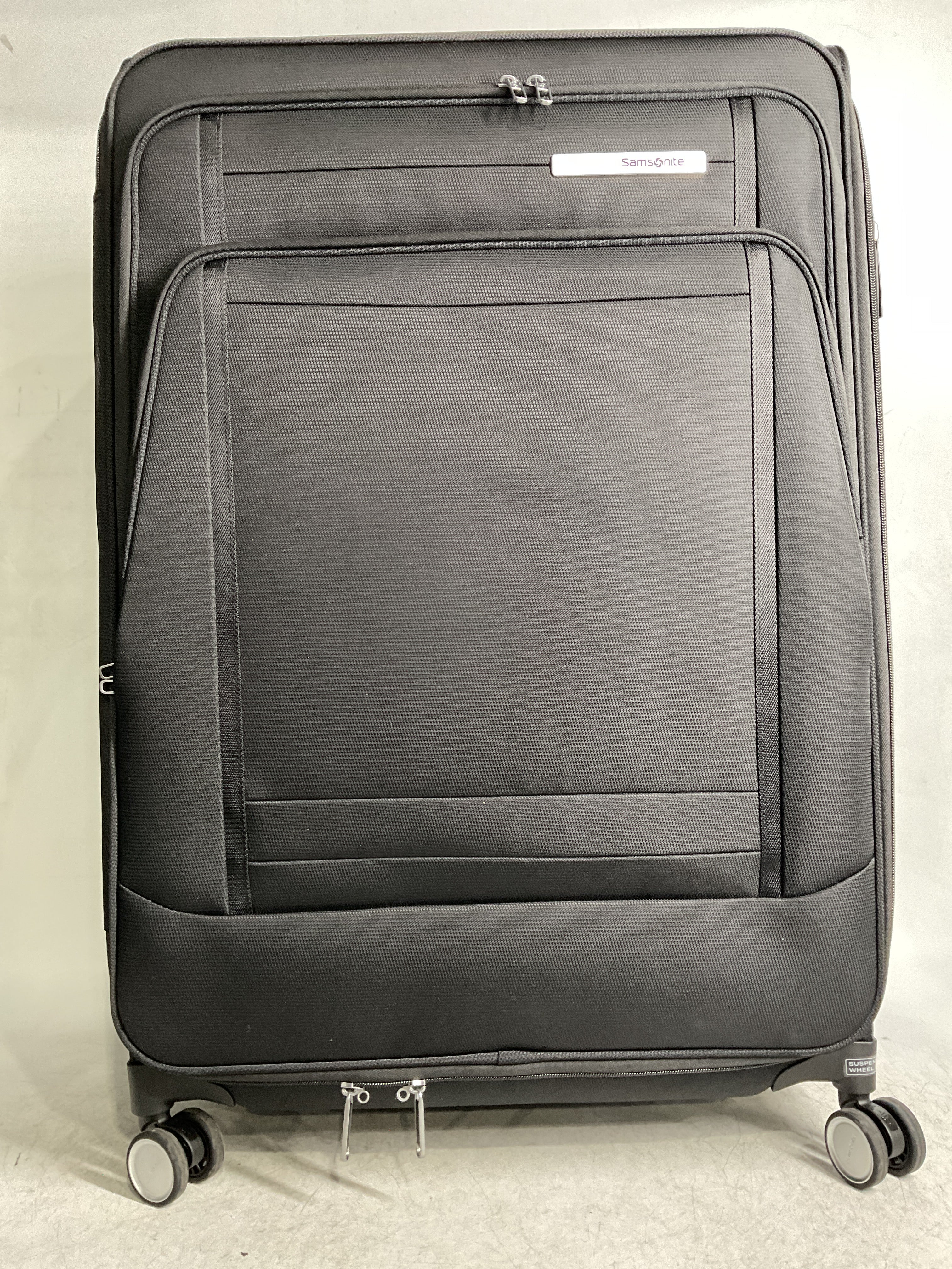 Samsonite UpLIFT Lightweight Softside Expandable Luggage ( Black , Large Checked ) Black Large Checked U1