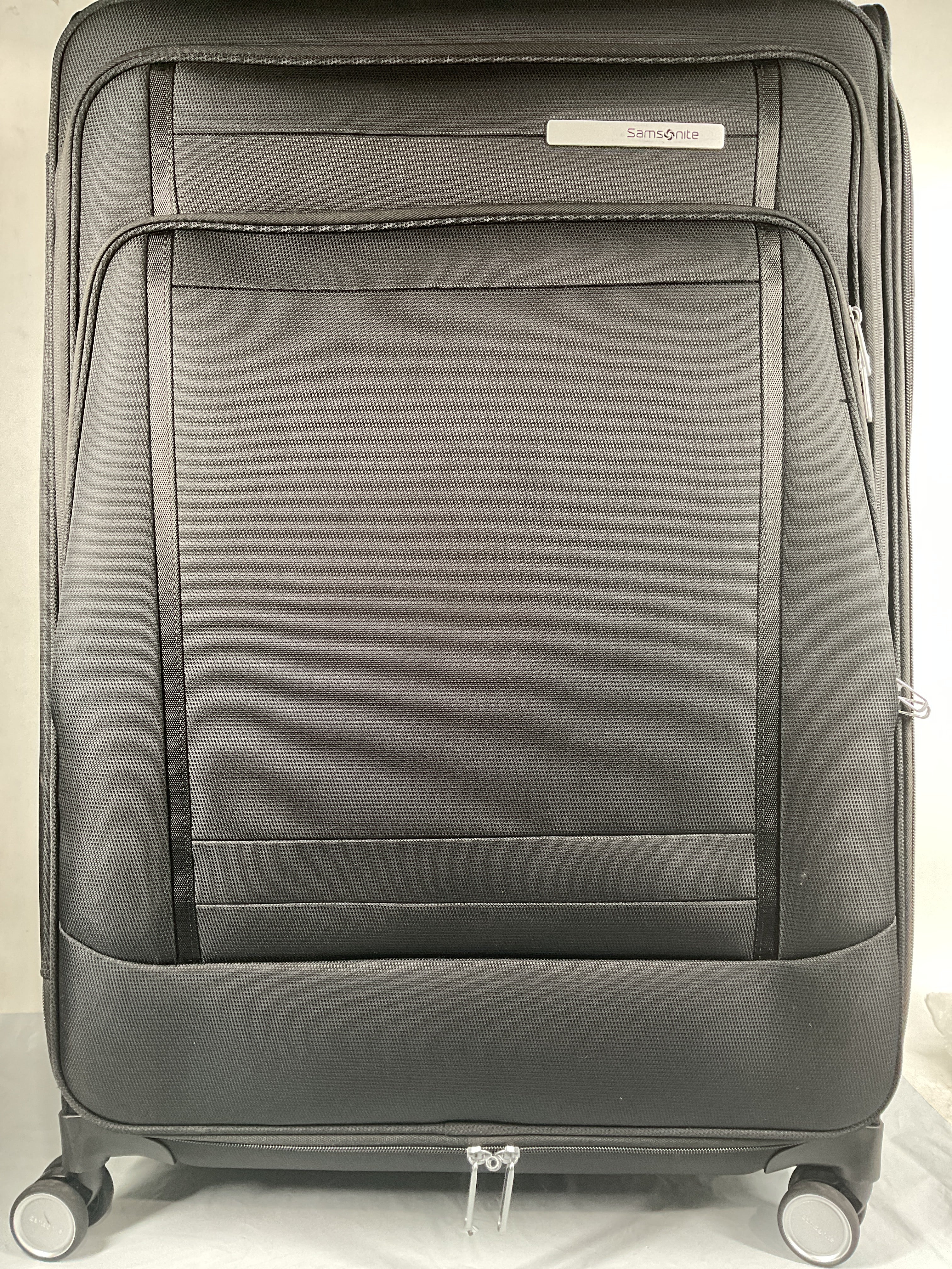Samsonite UpLIFT Lightweight Softside Expandable Luggage ( Black , Large Checked ) Black Large Checked U4