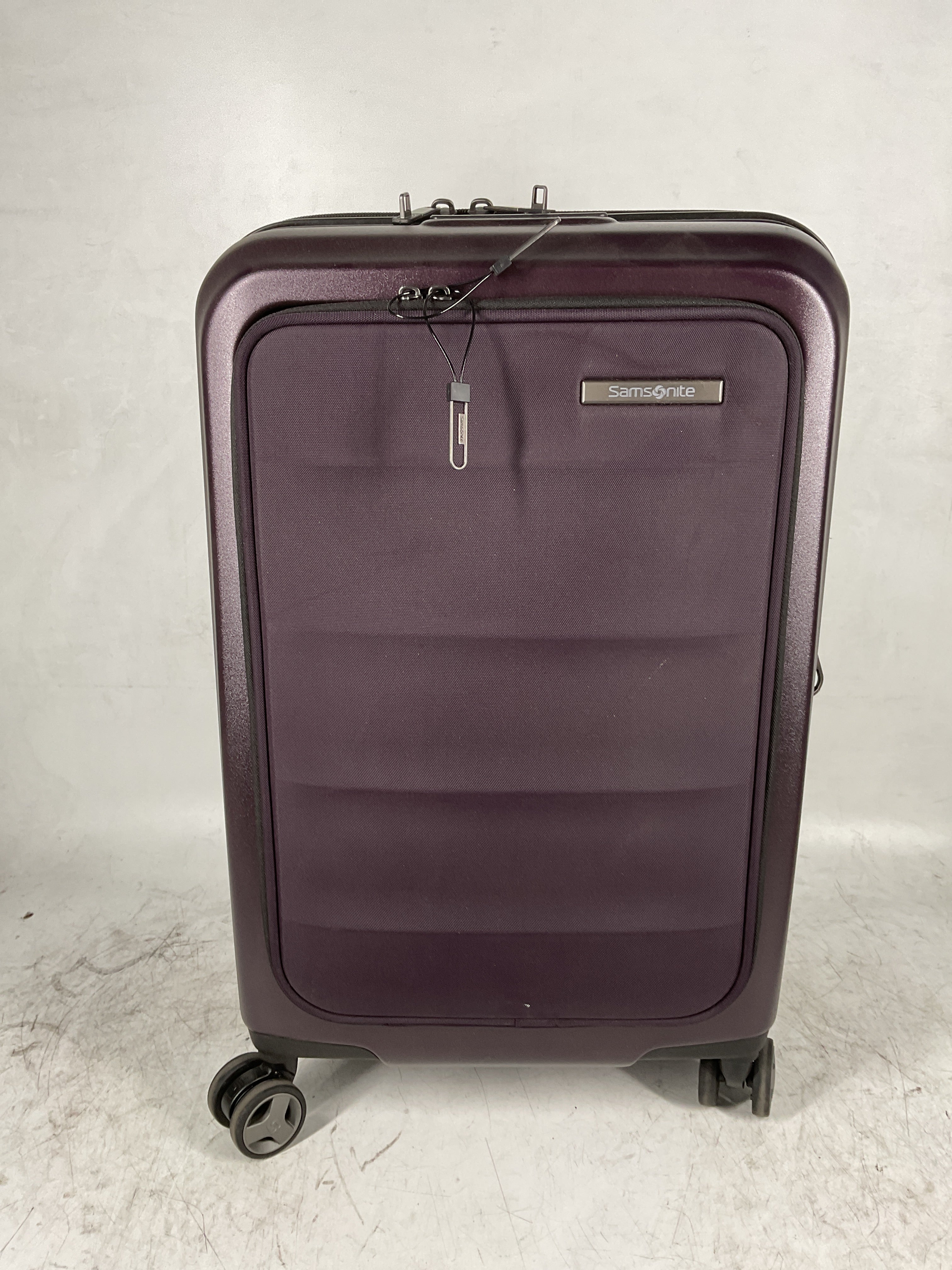 Samsonite Octiv Hardside Spinner ( Amethyst Purple , Pro Carry-On ) Amethyst Purple Pro Carry On U2