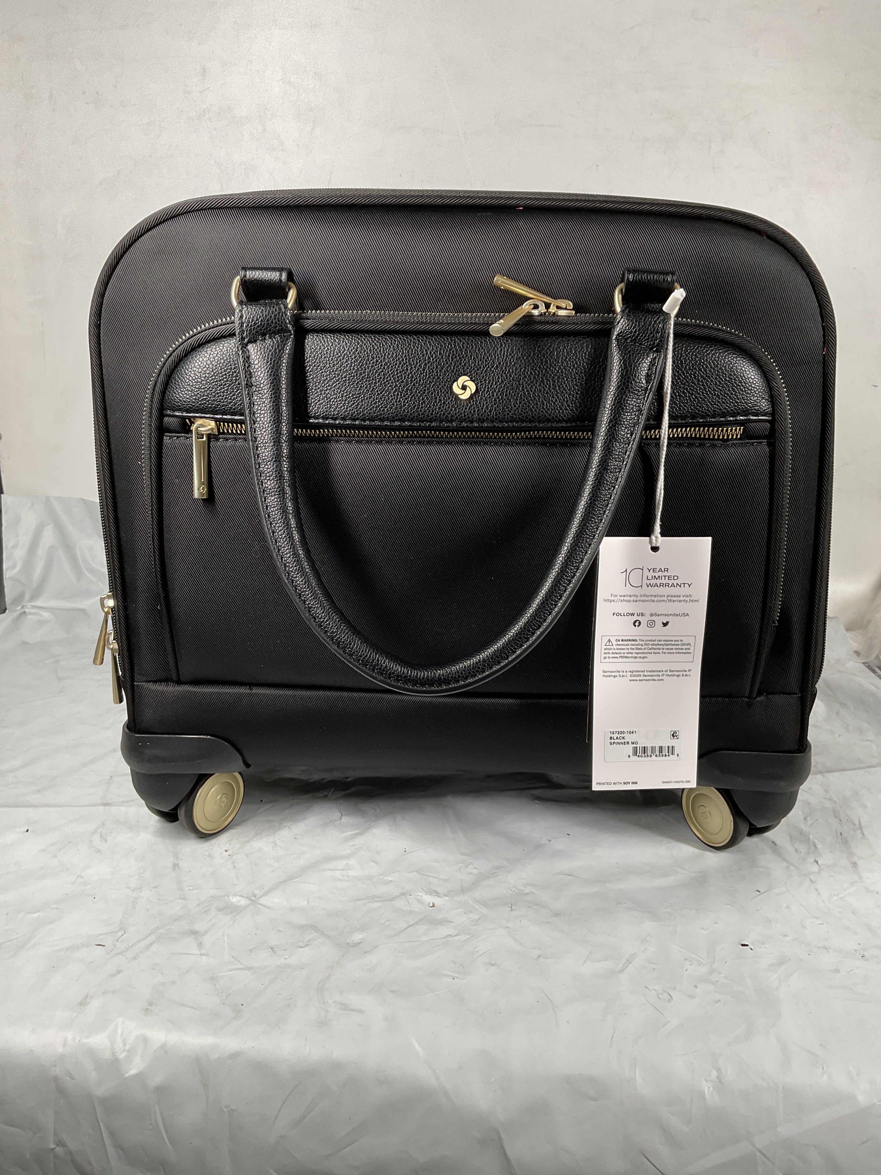 Samsonite Mobile Solution 2 Spinner Mobile Office ( Black , One Size ) Black One Size U7
