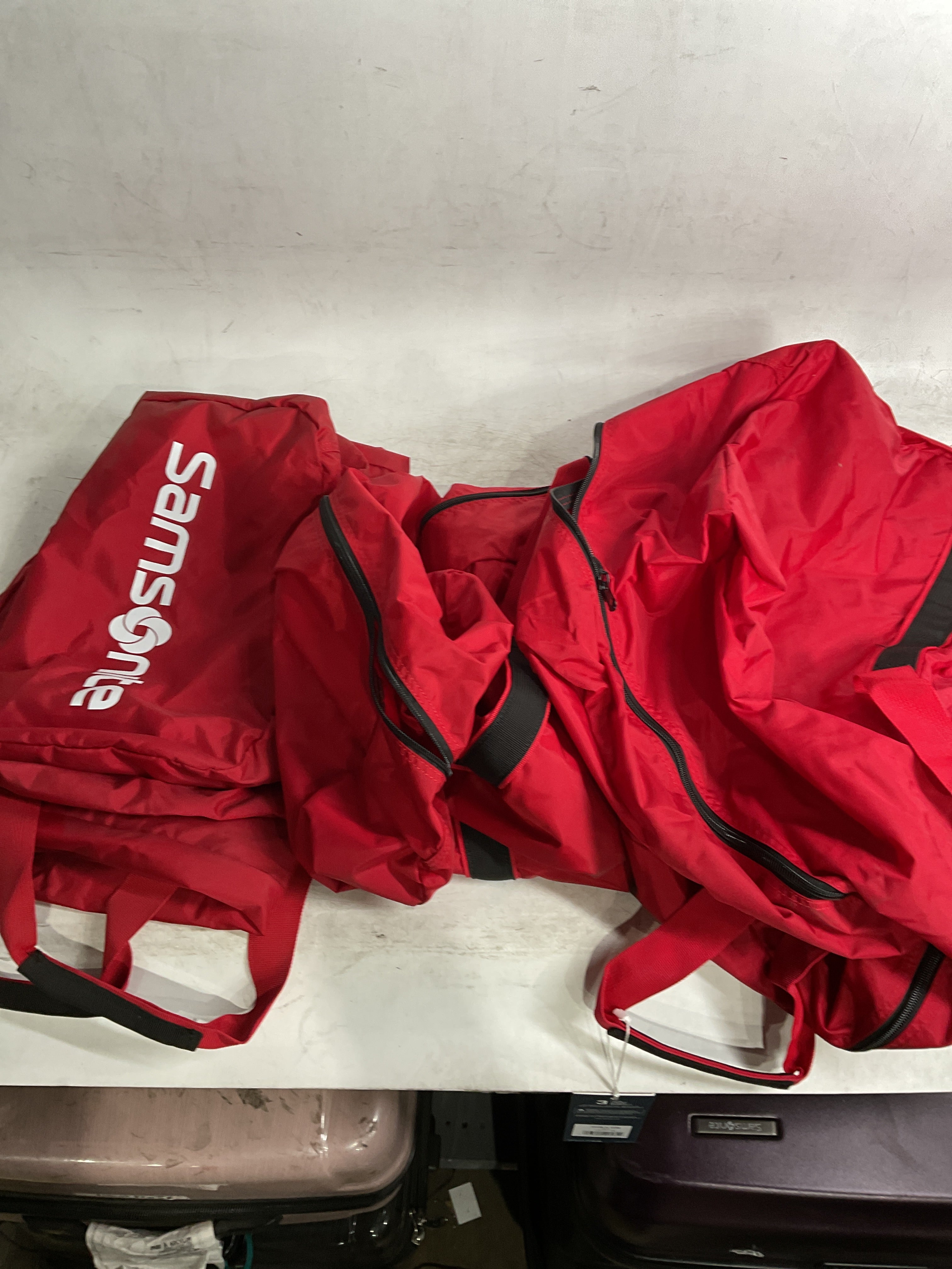 Samsonite Tote-A-Ton 32.5-Inch Duffel Bag ( Red , 3-Pack ) Red 3 Pack U7
