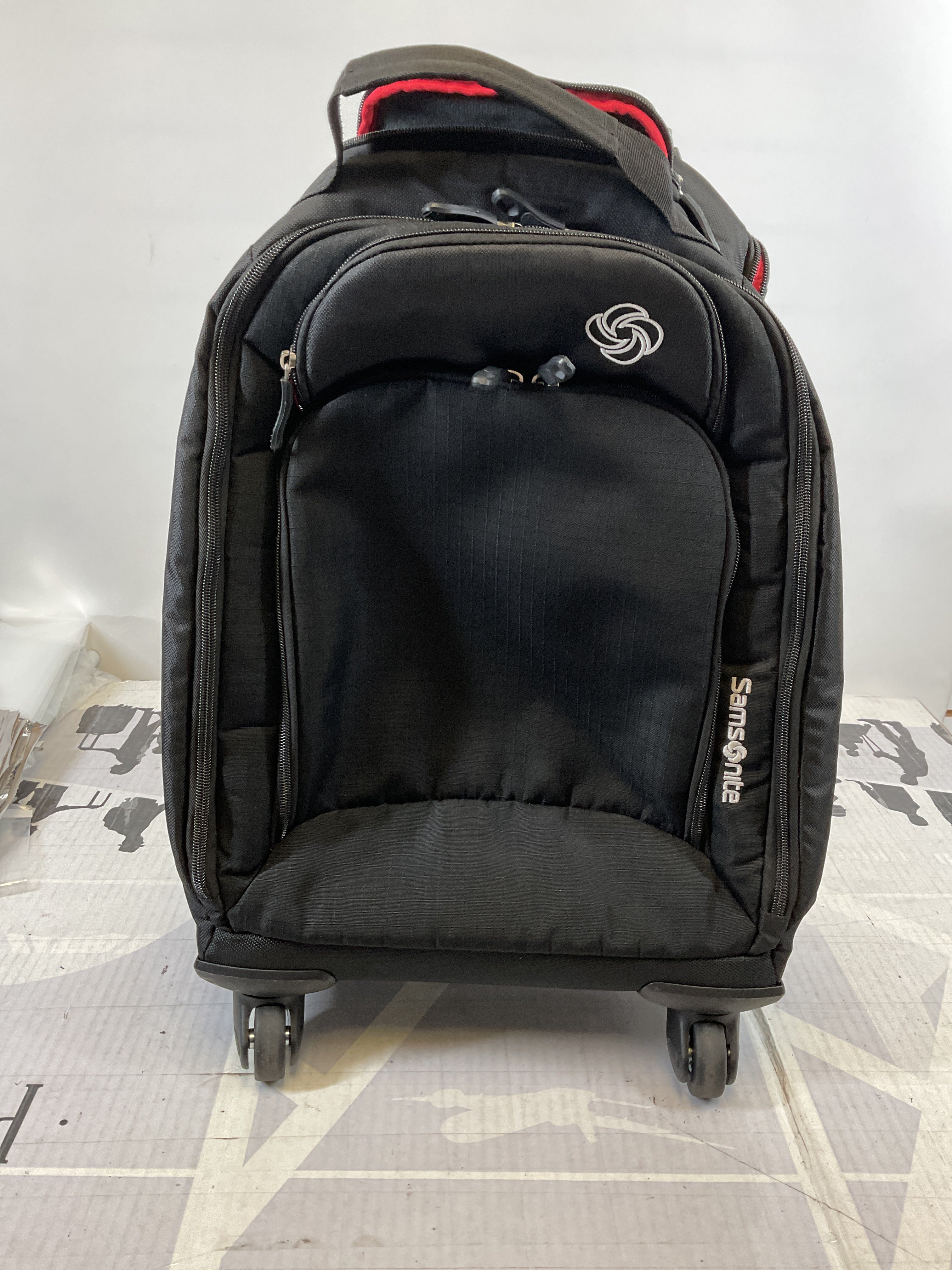 Samsonite MVS Rolling Backpack, Black, 19-Inch ( Black , One size ) Black One Size U2