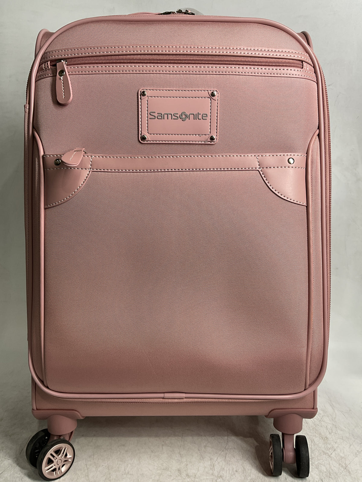 Samsonite Tiago Rose Gold Carry On Spinner U1