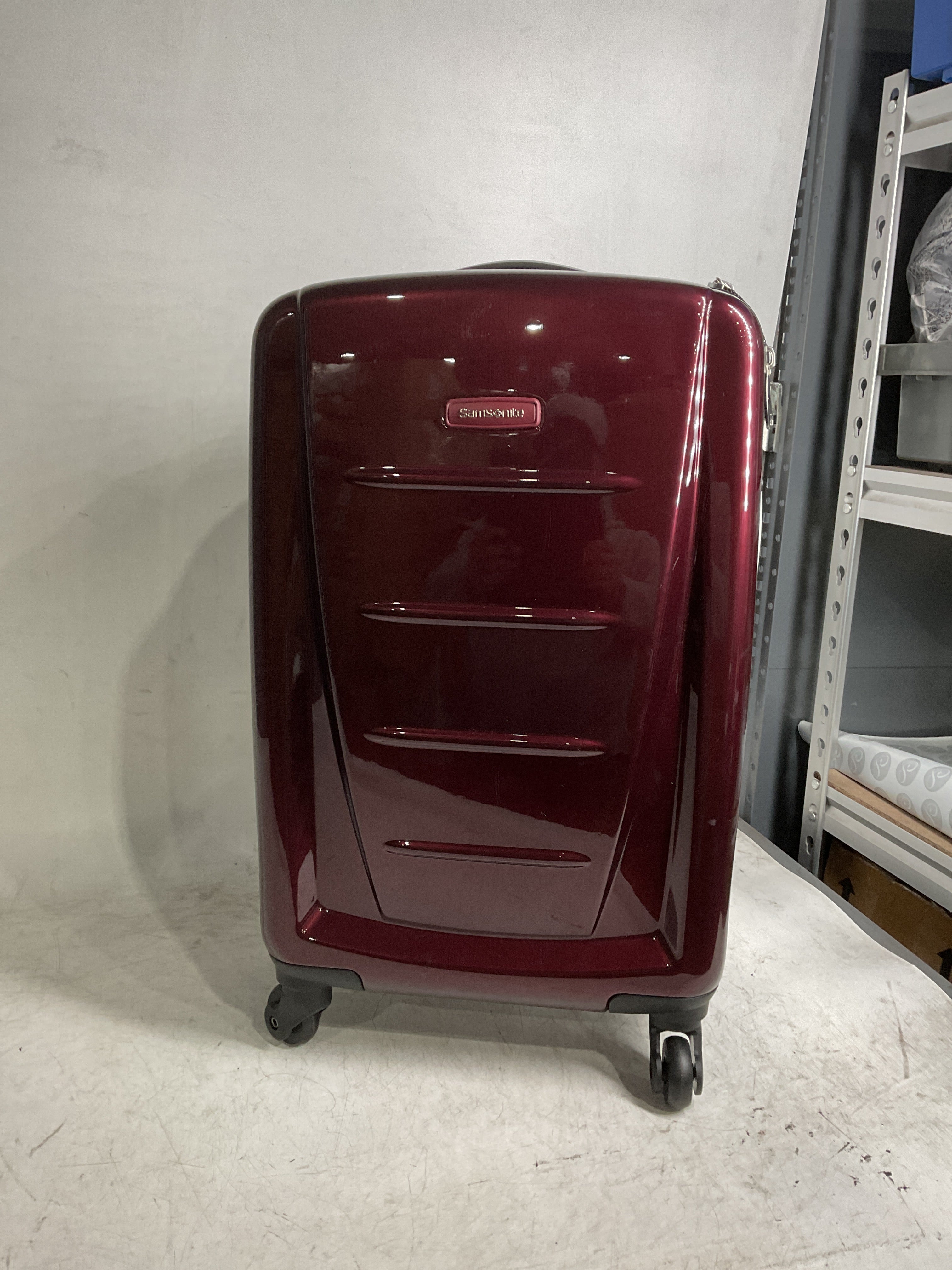 Samsonite Winfield 2 Hardside Luggage with 360 Spinner Wheels, TSA Lock, Airline Approved ( Burgundy , Carry-On 20-Inch ) Burgundy Carry On 20 Inch U18
