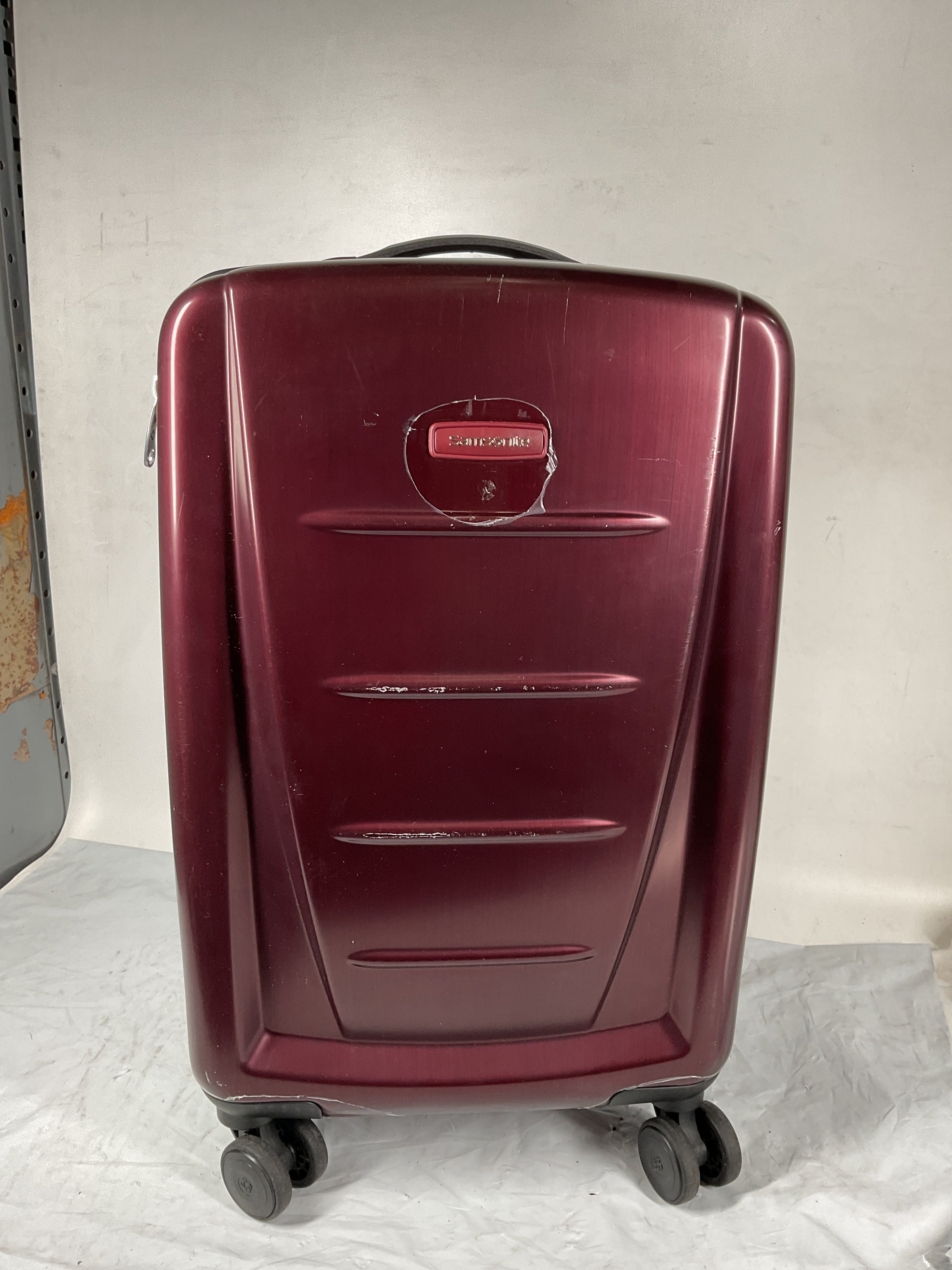 Samsonite Winfield 2 Carry-On 20-Inch Hardside Luggage with Spinner Wheels ( Burgundy , Carry-On 20-Inch ) Burgundy Carry On 20 Inch U21