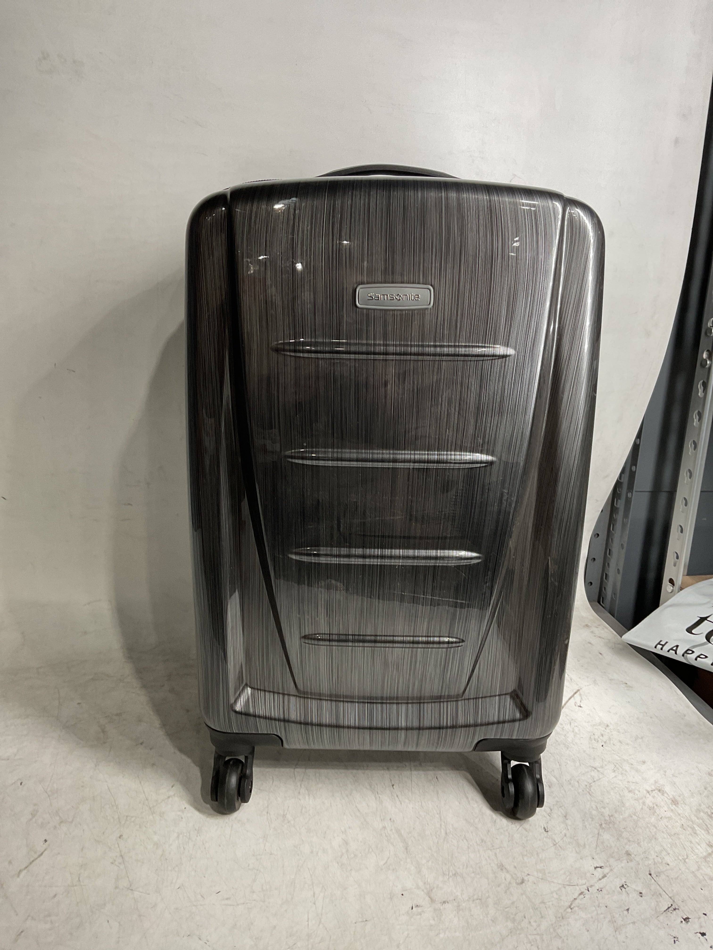 Samsonite Winfield 2 Hardside Luggage with 360 Spinner Wheels, TSA Lock, Airline Approved ( Charcoal , Carry-On 20-Inch ) Charcoal Carry On 20 Inch U6