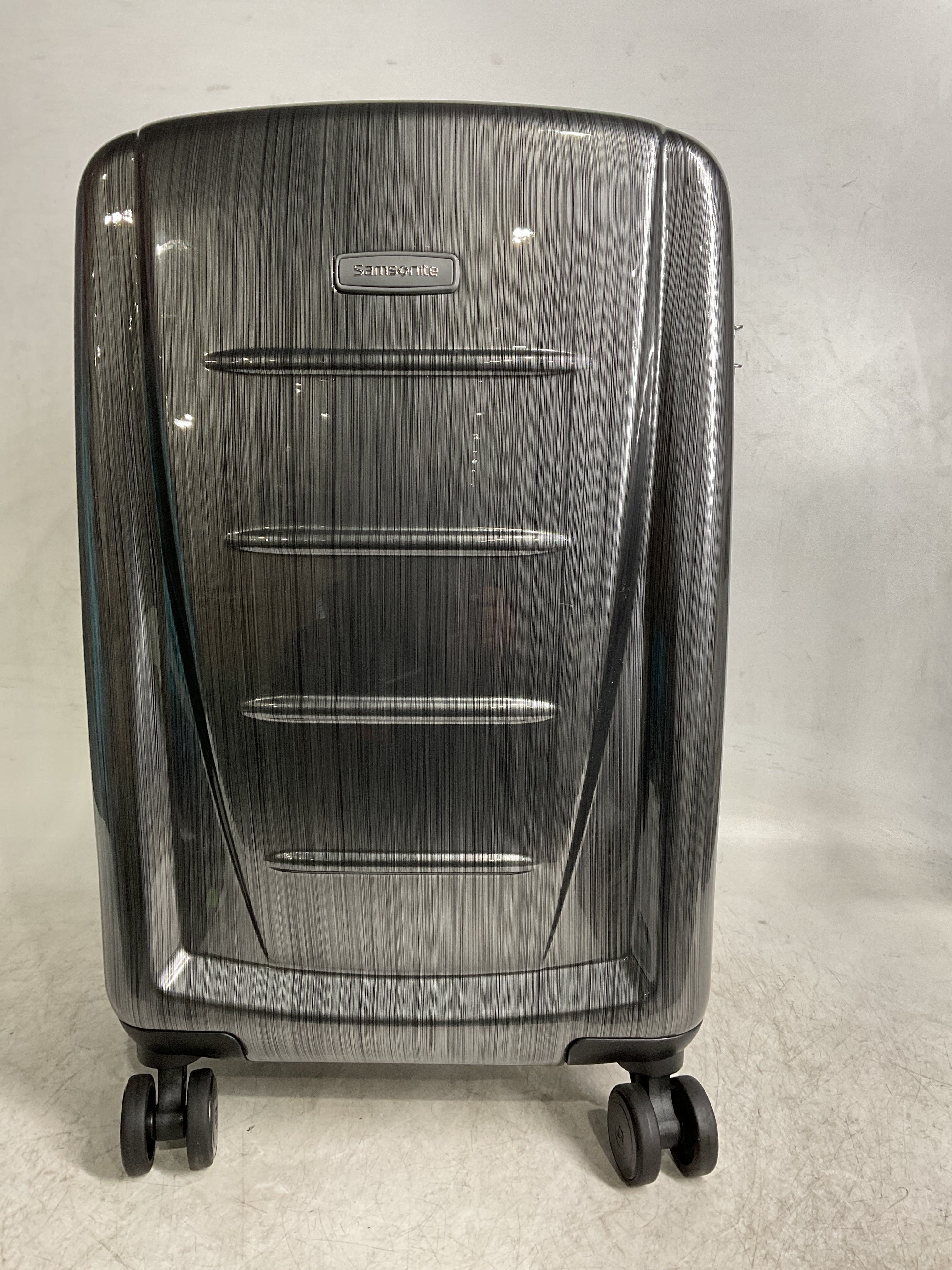 Samsonite Winfield 2 Hardside Luggage with 360 Spinner Wheels, TSA Lock, Airline Approved ( Charcoal , Carry-On 20-Inch ) Charcoal Carry On 20 Inch U7