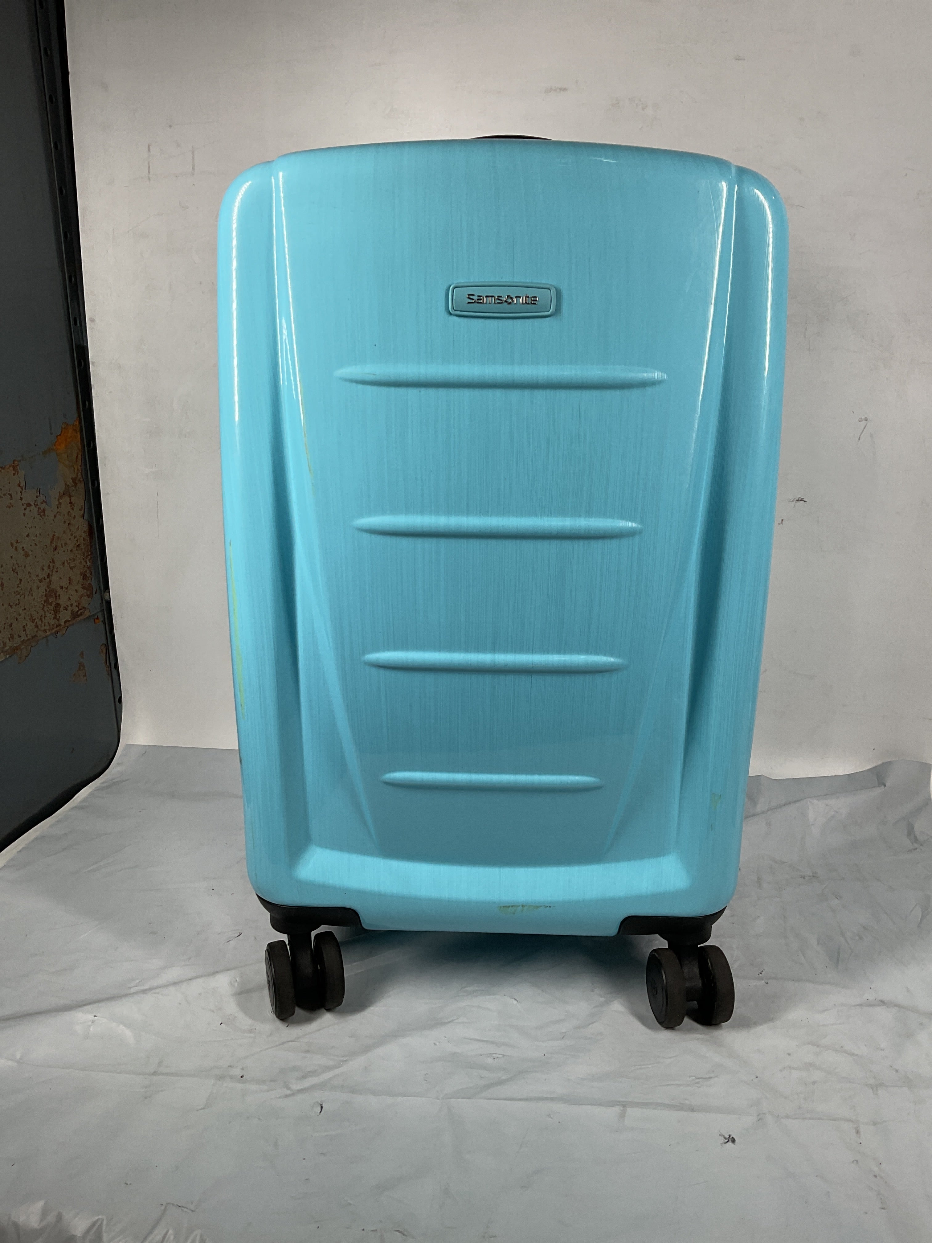 Samsonite Winfield 2 Carry-On 20-Inch Hardside Luggage with Spinner Wheels ( Ice Blue , Carry-On 20-Inch ) Ice Blue Carry On 20 Inch U10