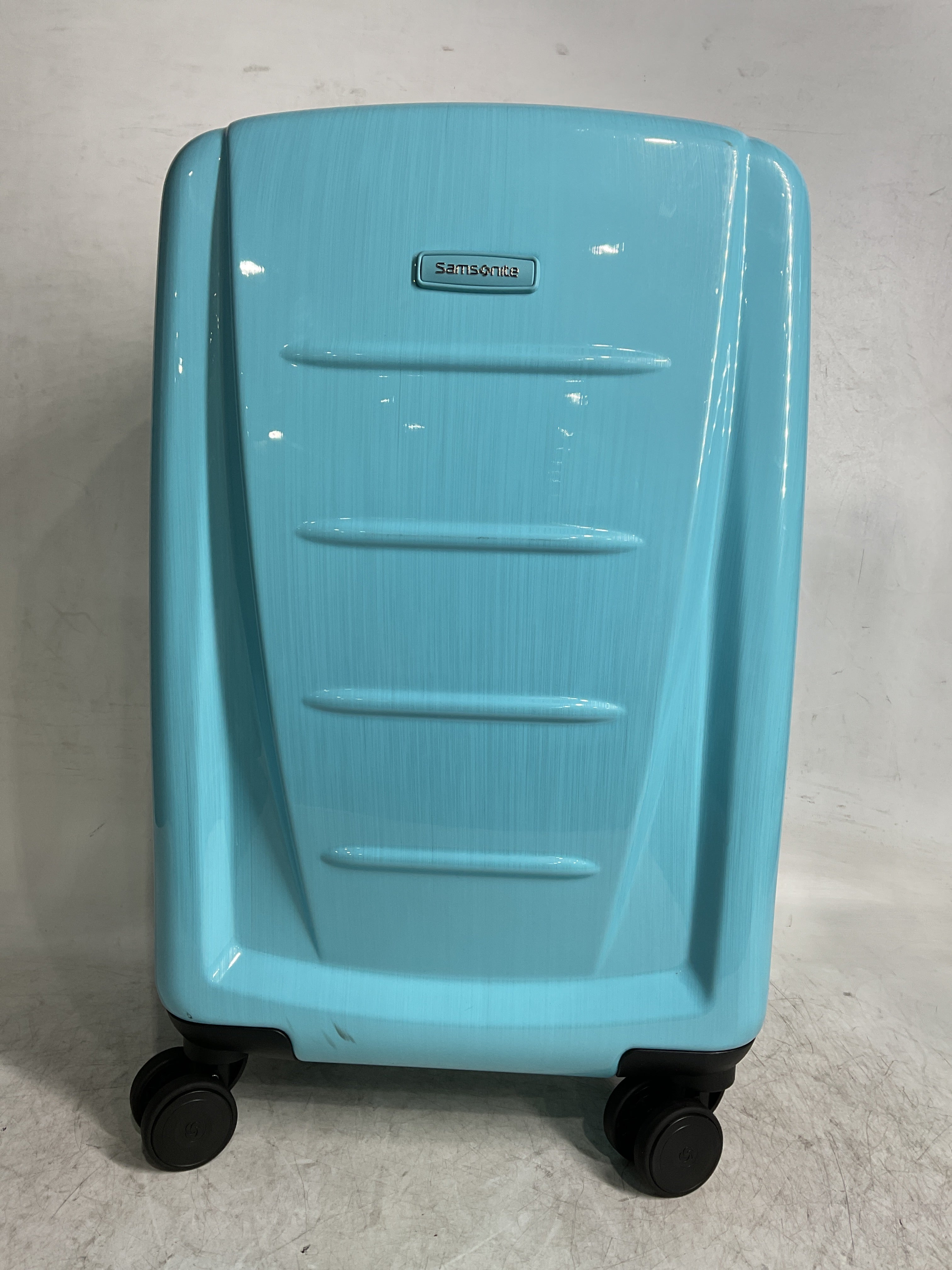 Samsonite Winfield 2 Hardside Luggage with 360 Spinner Wheels, TSA Lock, Airline Approved ( Ice Blue , Carry-On 20-Inch ) Ice Blue Carry On 20 Inch U7