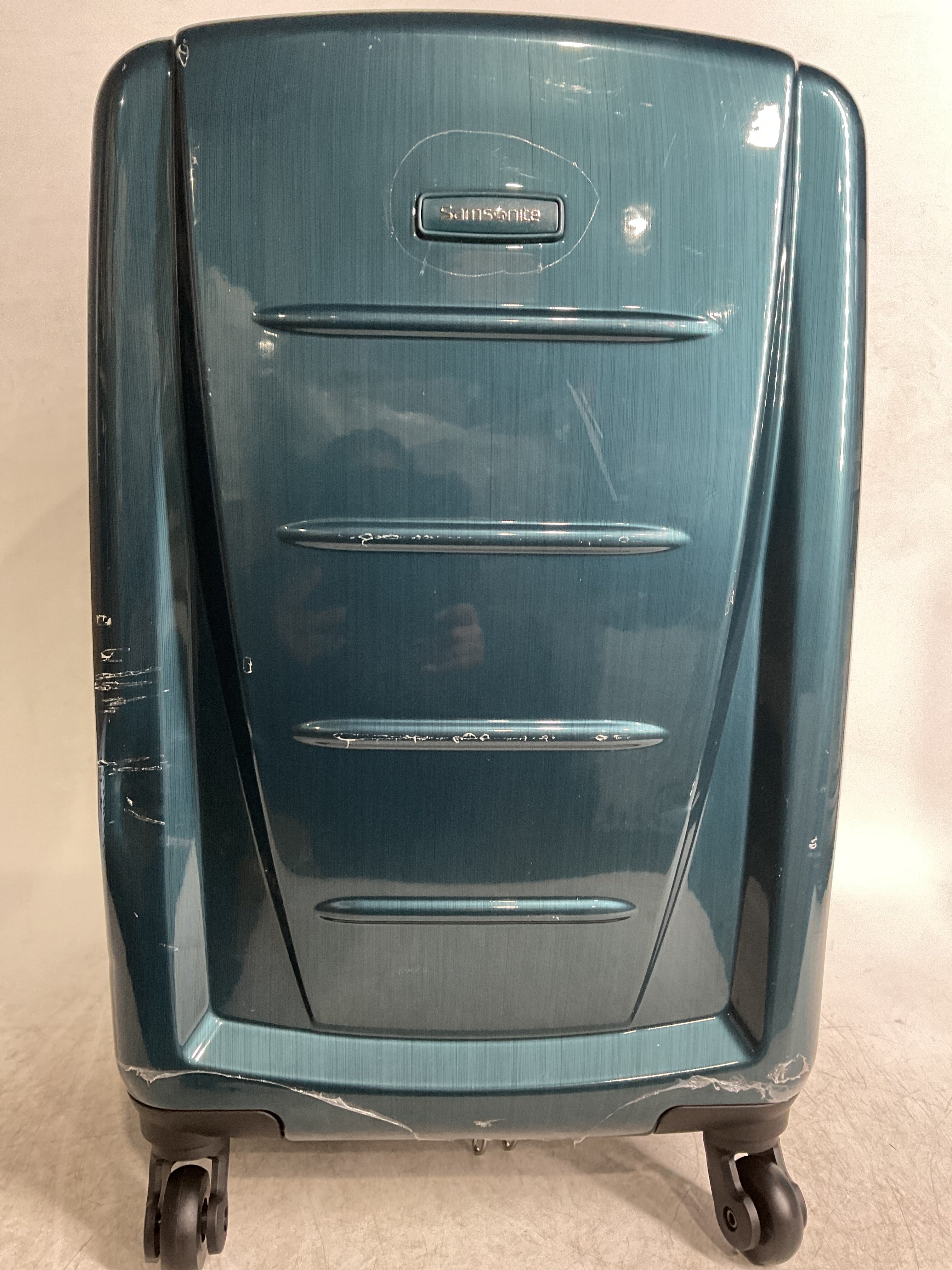 Samsonite Winfield 2 Hardside Luggage with 360 Spinner Wheels, TSA Lock, Airline Approved ( Teal , Carry-On 20-Inch ) Teal Carry On 20 Inch U19