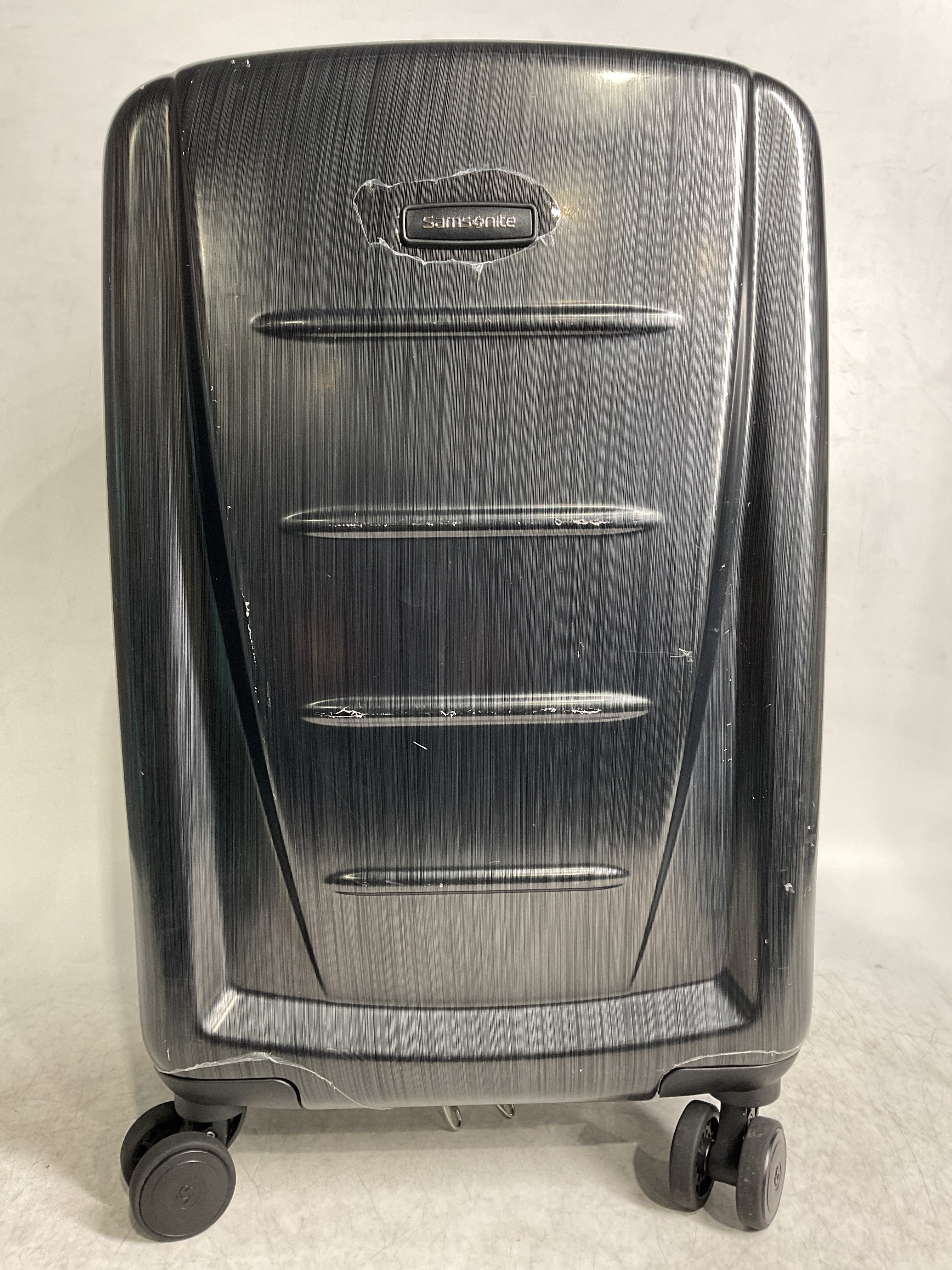 Samsonite Winfield 2 Hardside Luggage with 360 Spinner Wheels, TSA Lock, Airline Approved ( Brushed Anthracite , Carry-On 20-Inch ) Brushed Anthracite Carry On 20 Inch U26