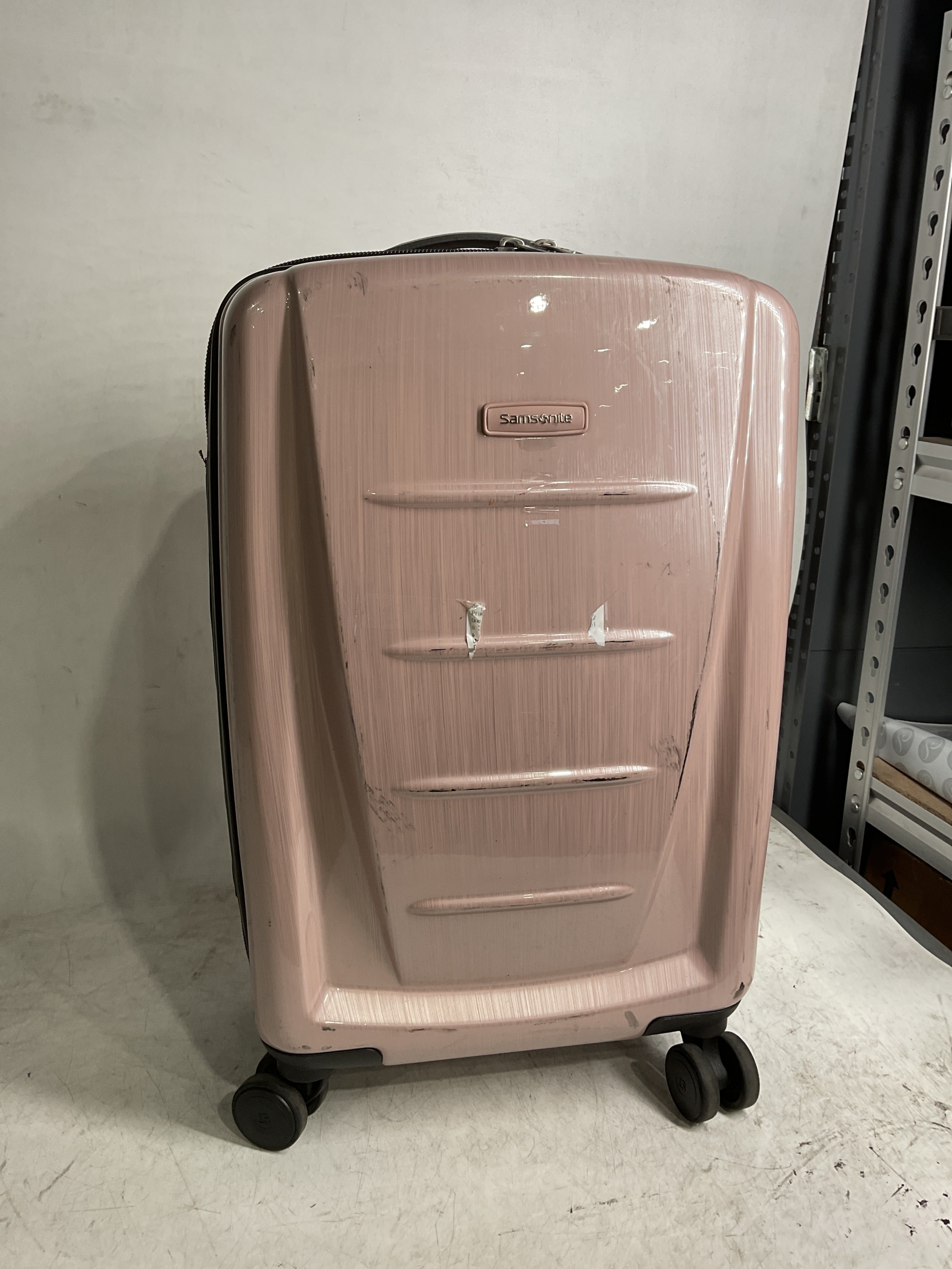Samsonite Winfield 2 Hardside Luggage with 360 Spinner Wheels, TSA Lock, Airline Approved ( Arctic Pink , Carry-On 20-Inch ) Arctic Pink Carry On 20 Inch U17