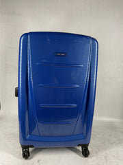 Samsonite Winfield 2 Hardside Luggage with Spinner Wheels Nordic Blue Checked Medium 24 Inch U8