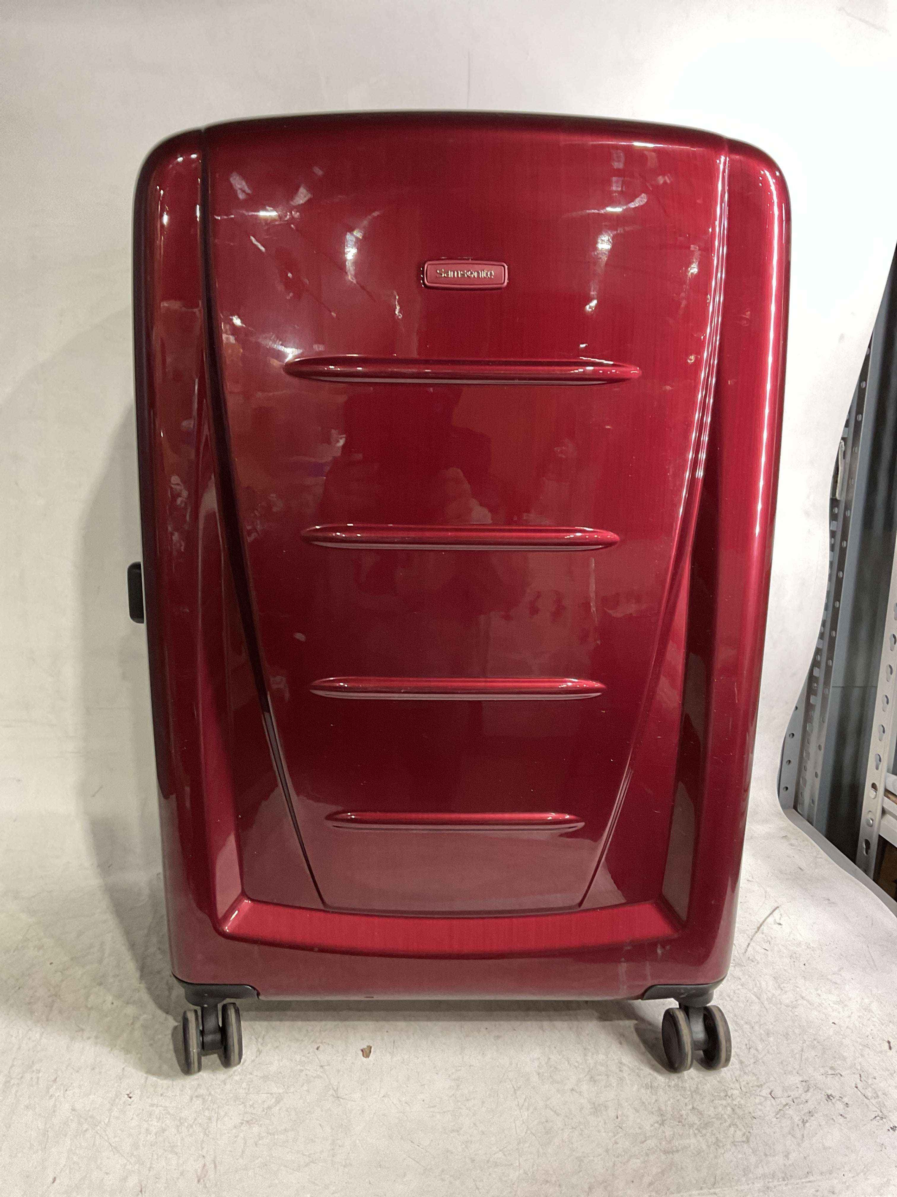 Samsonite Winfield 2 Hardside Luggage with 360 Spinner Wheels, TSA Lock, Airline Approved ( Burgundy , Checked-Large 28-Inch ) Burgundy Checked Large 28 Inch U23