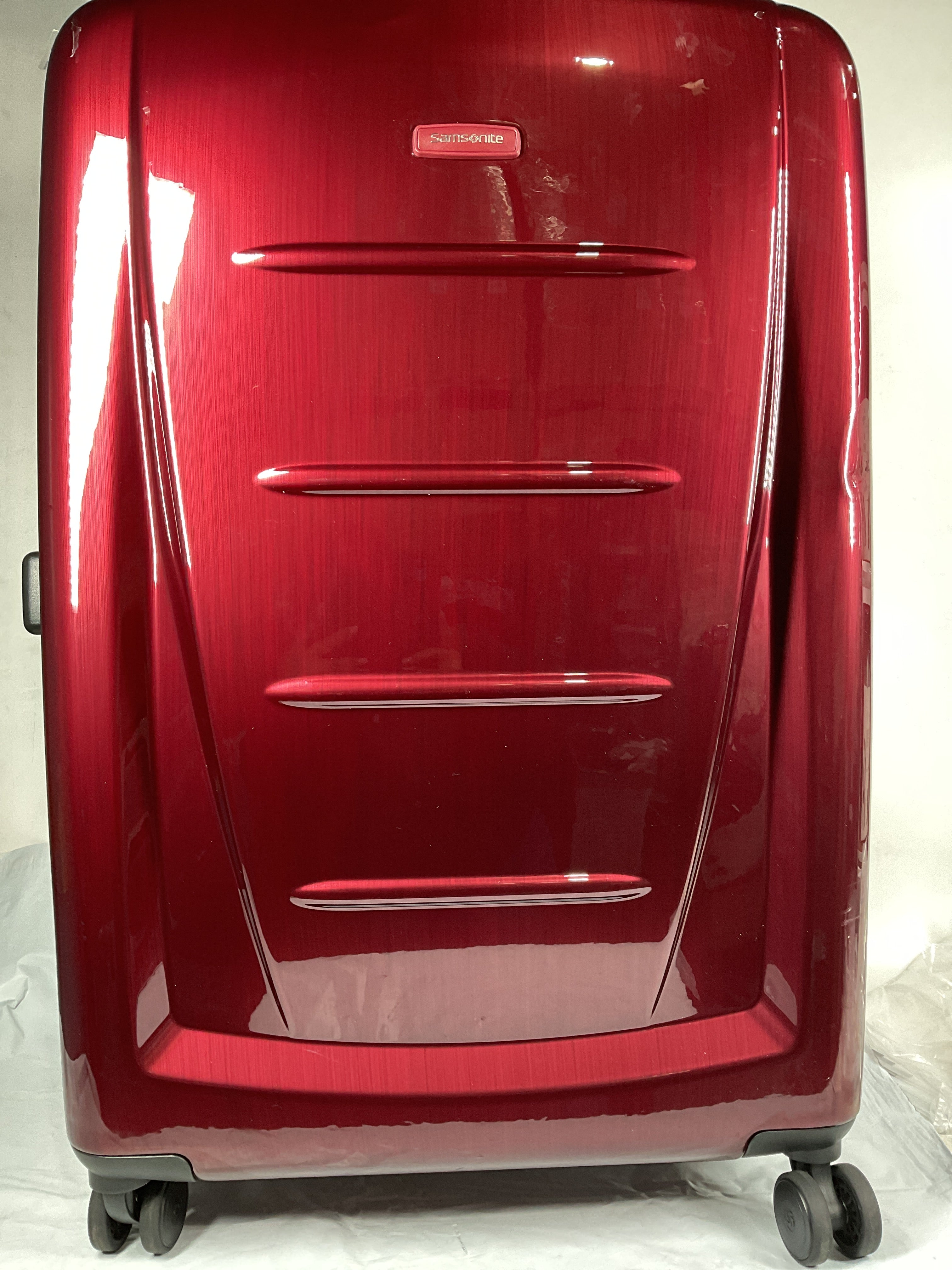 Samsonite Winfield 2 Hardside Luggage with 360 Spinner Wheels, TSA Lock, Airline Approved ( Burgundy , Checked-Large 28-Inch ) Burgundy Checked Large 28 Inch U27