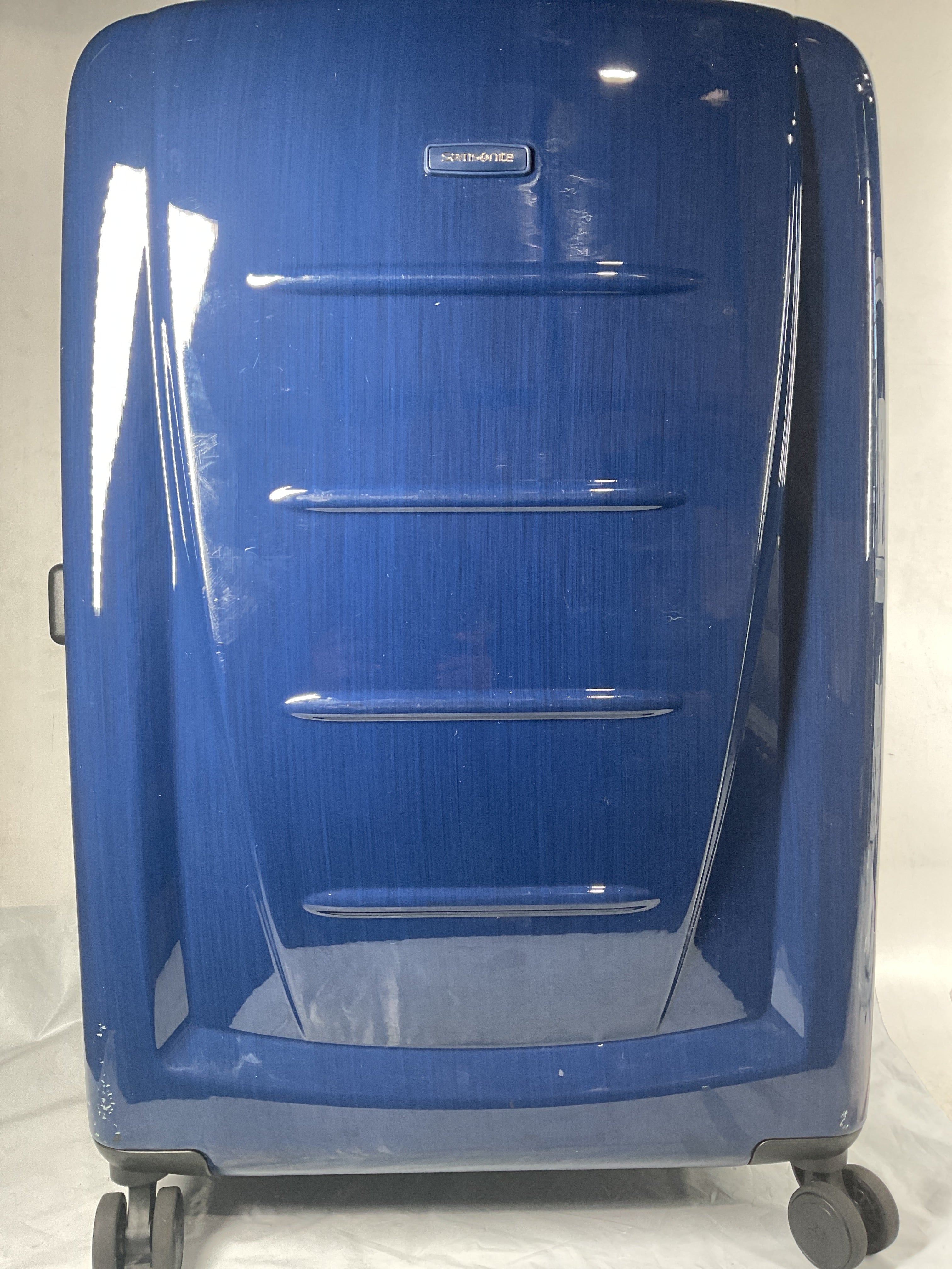 Samsonite Winfield 2 Hardside Luggage with 360 Spinner Wheels, TSA Lock, Airline Approved ( Navy , Checked-Large 28-Inch ) Navy Checked Large 28 Inch U23