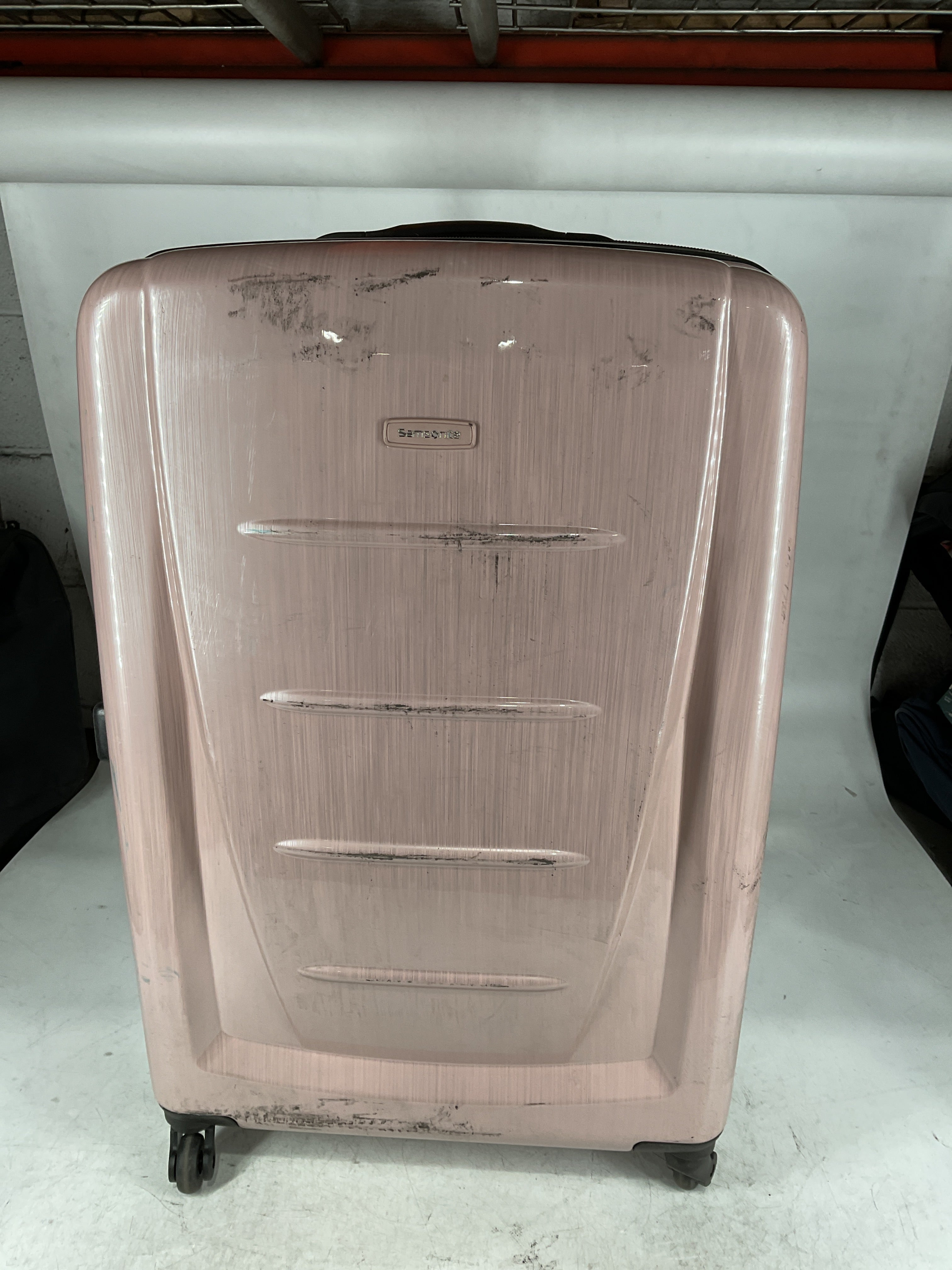 Samsonite Winfield 2 Hardside Luggage with Spinner Wheels Arctic Pink Checked Large 28 Inch U14