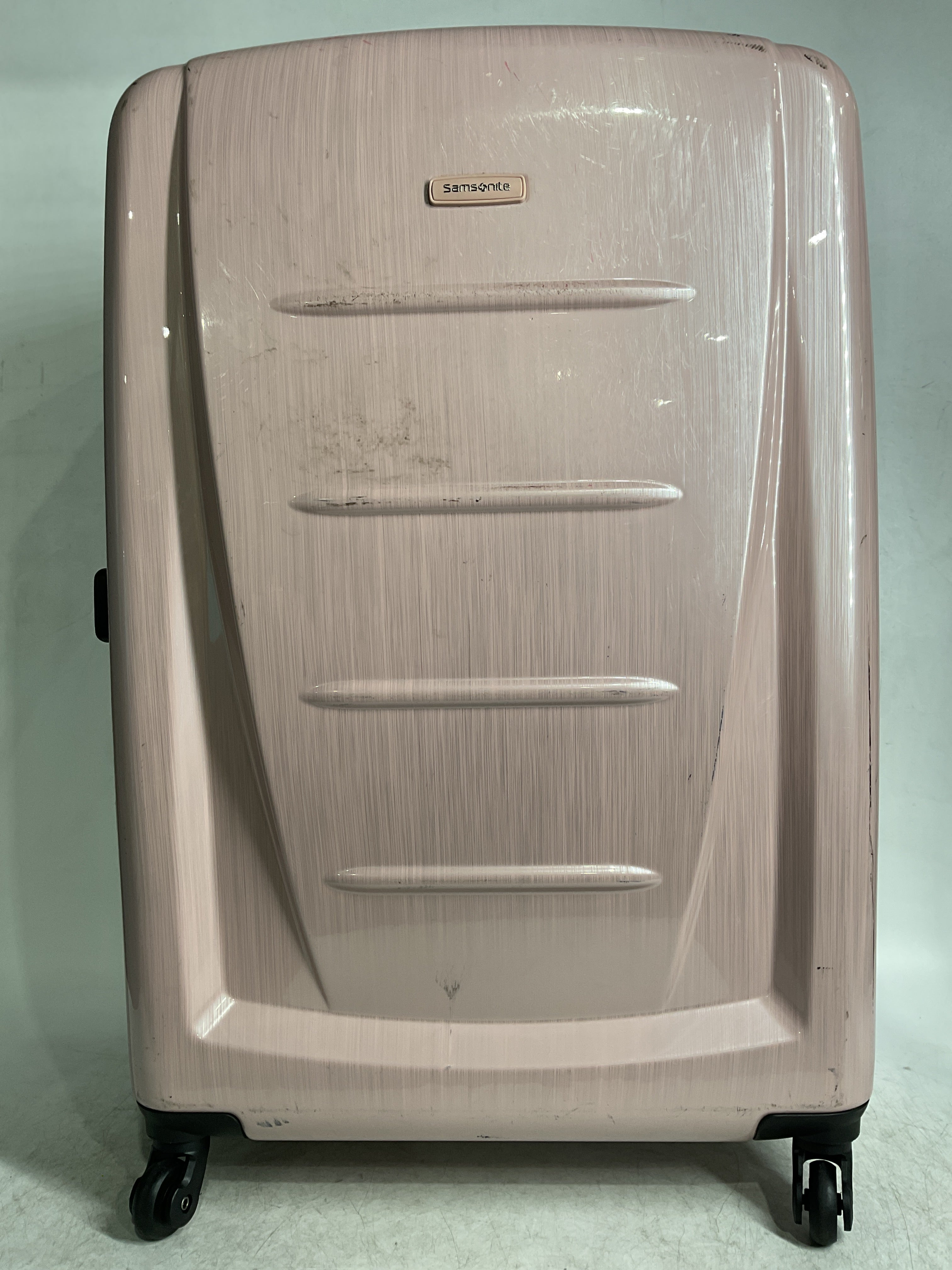 Samsonite Winfield 2 Hardside Luggage with 360 Spinner Wheels, TSA Lock, Airline Approved ( Arctic Pink , Checked-Large 28-Inch ) Arctic Pink Checked Large 28 Inch U17