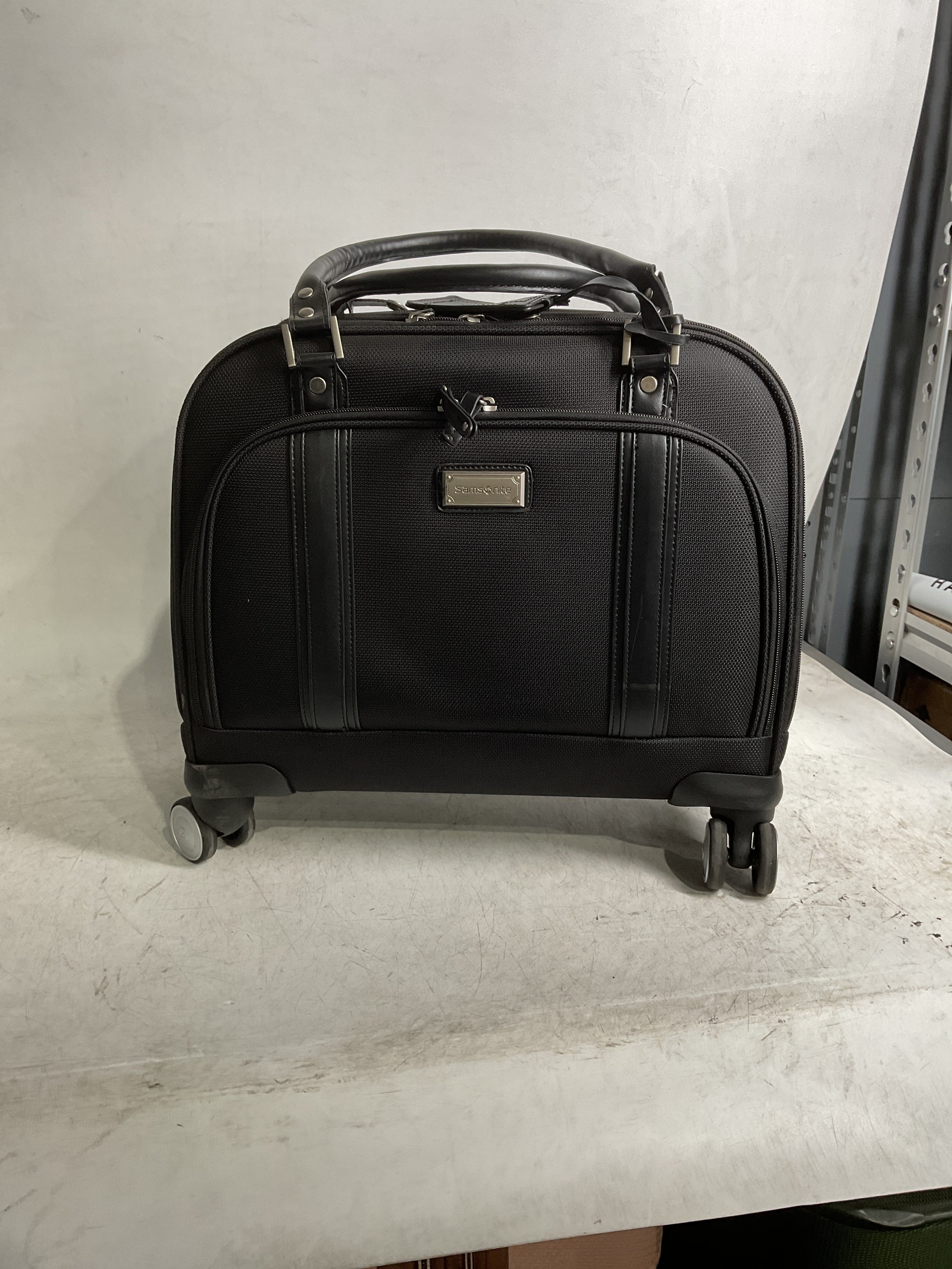 Samsonite Luggage Women's Spinner Mobile Office ( Black/Chrome , One Size ) Black/Chrome One Size U37