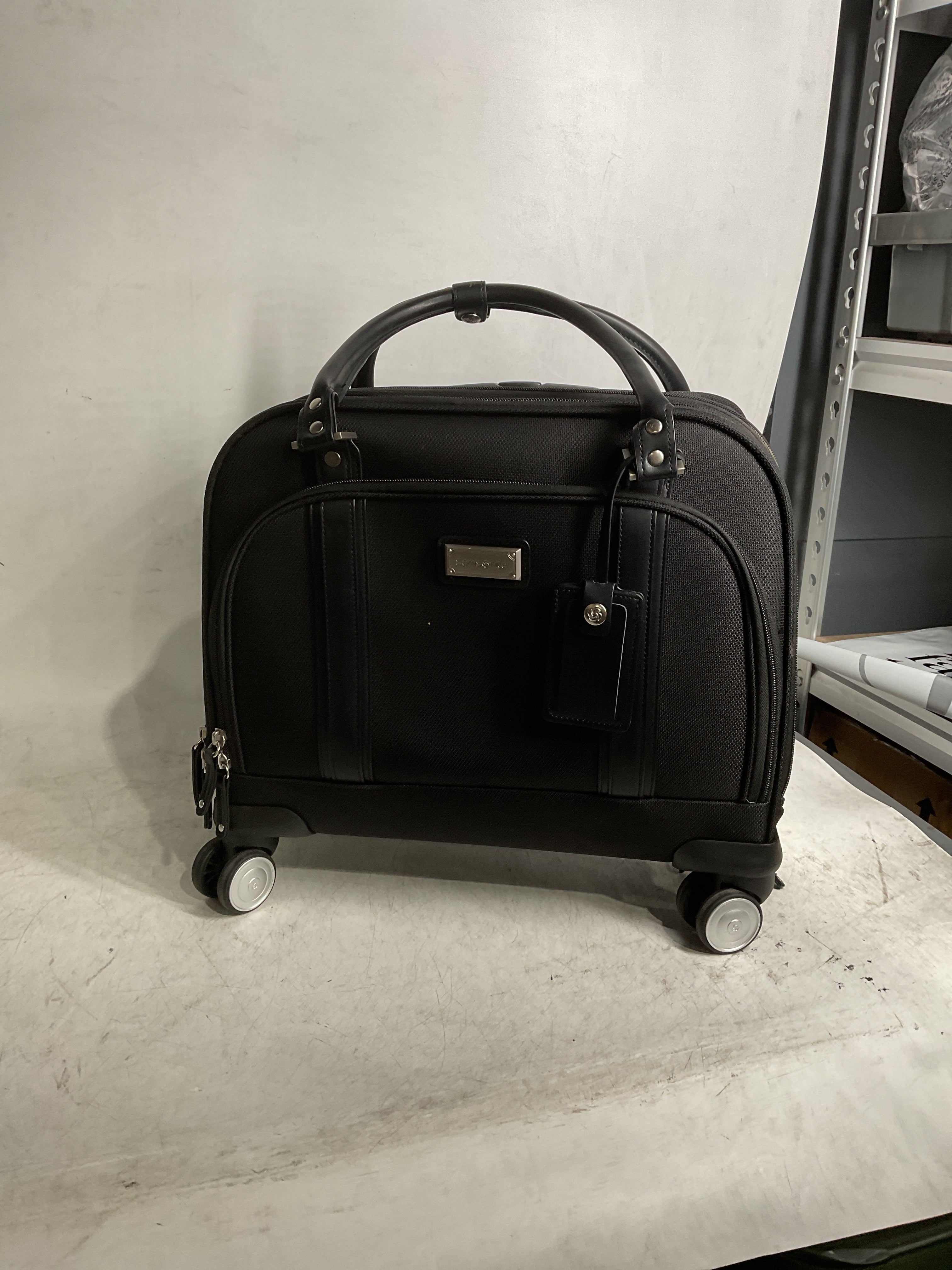 Samsonite Luggage Women's Spinner Mobile Office ( Black/Chrome , One Size ) Black/Chrome One Size U39