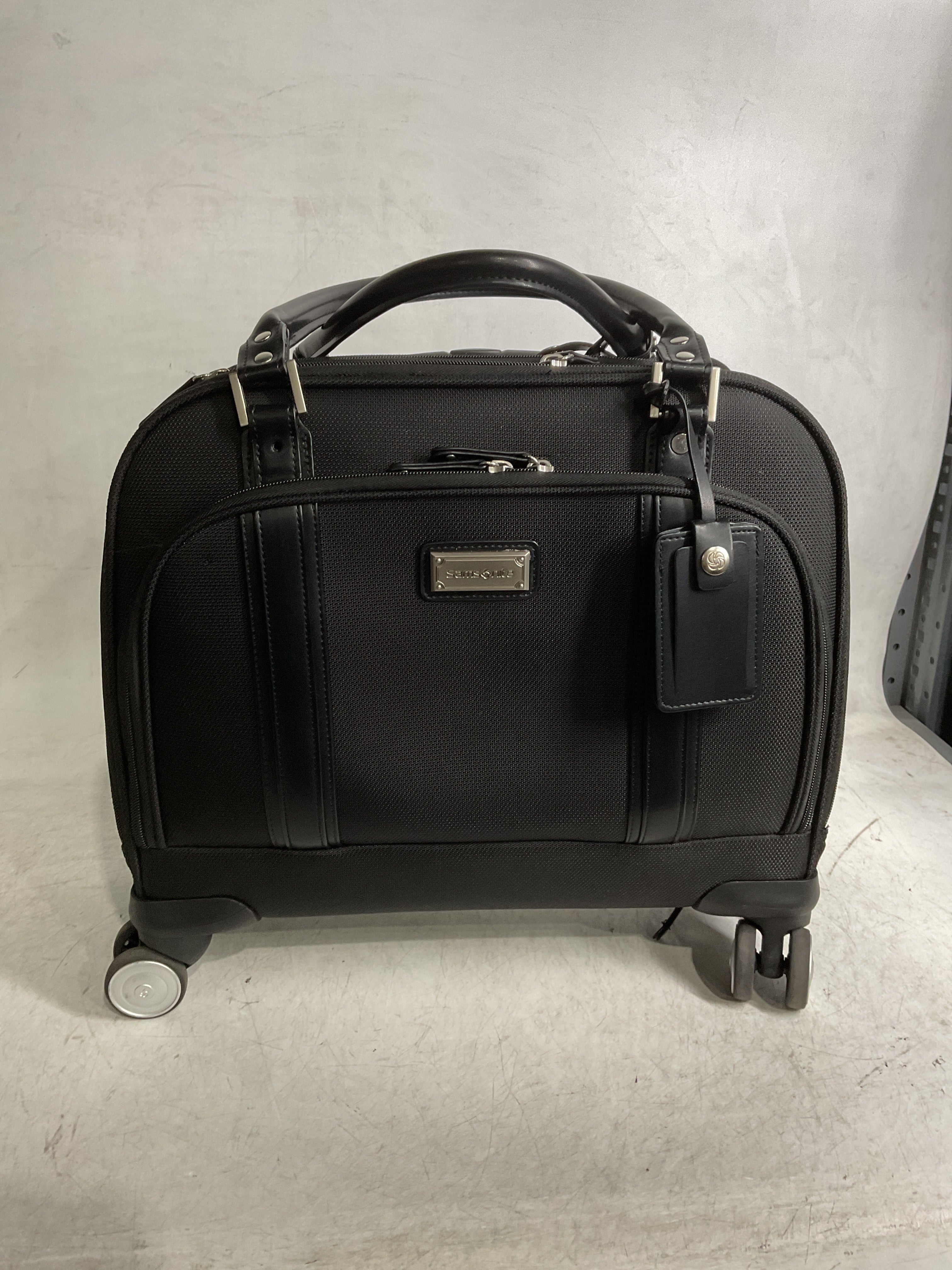 Samsonite Luggage Women's Spinner Mobile Office ( Black/Chrome , One Size ) Black/Chrome One Size U42