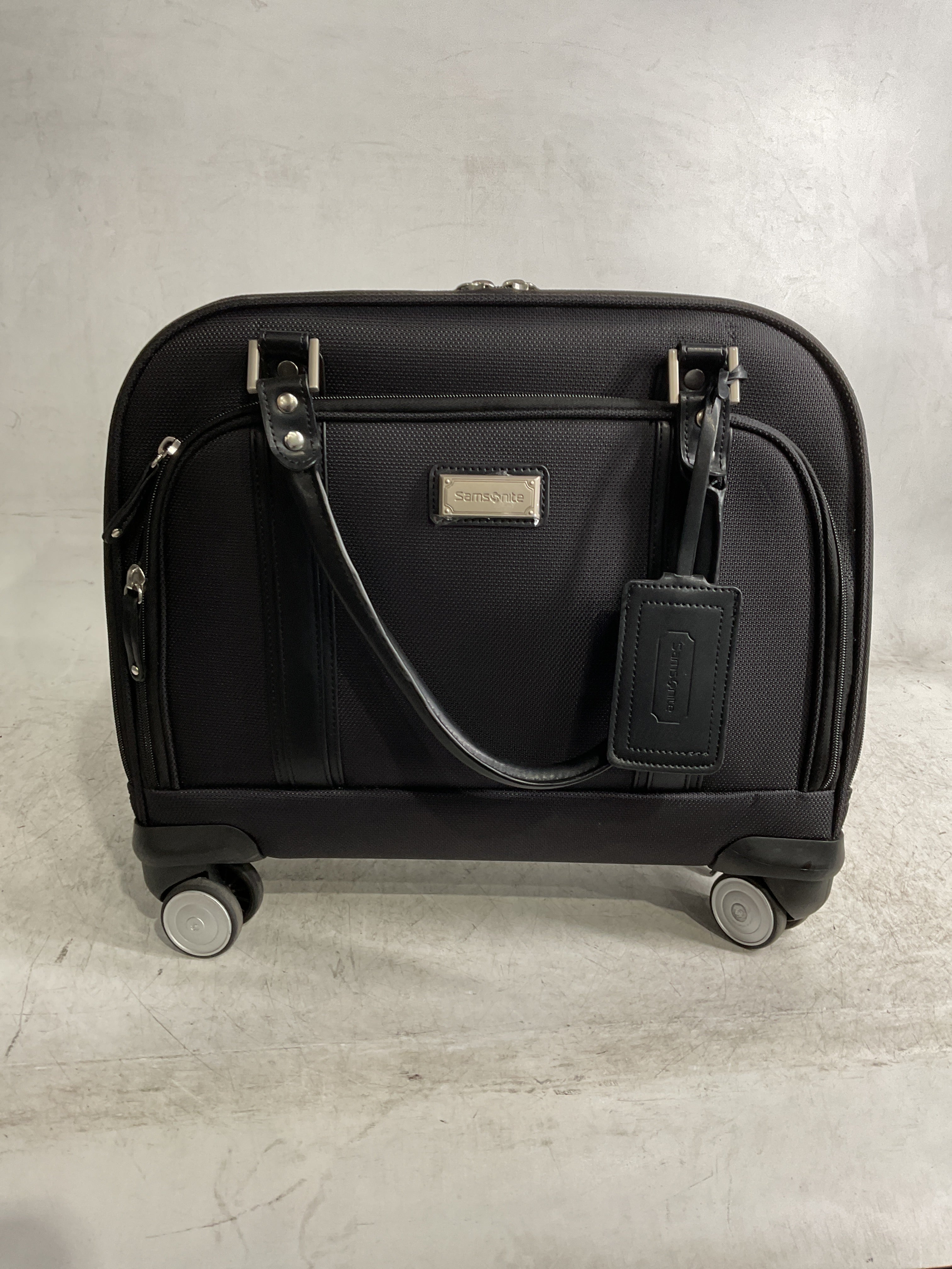 Samsonite Luggage Women's Spinner Mobile Office ( Black/Chrome , One Size ) Black/Chrome One Size U45