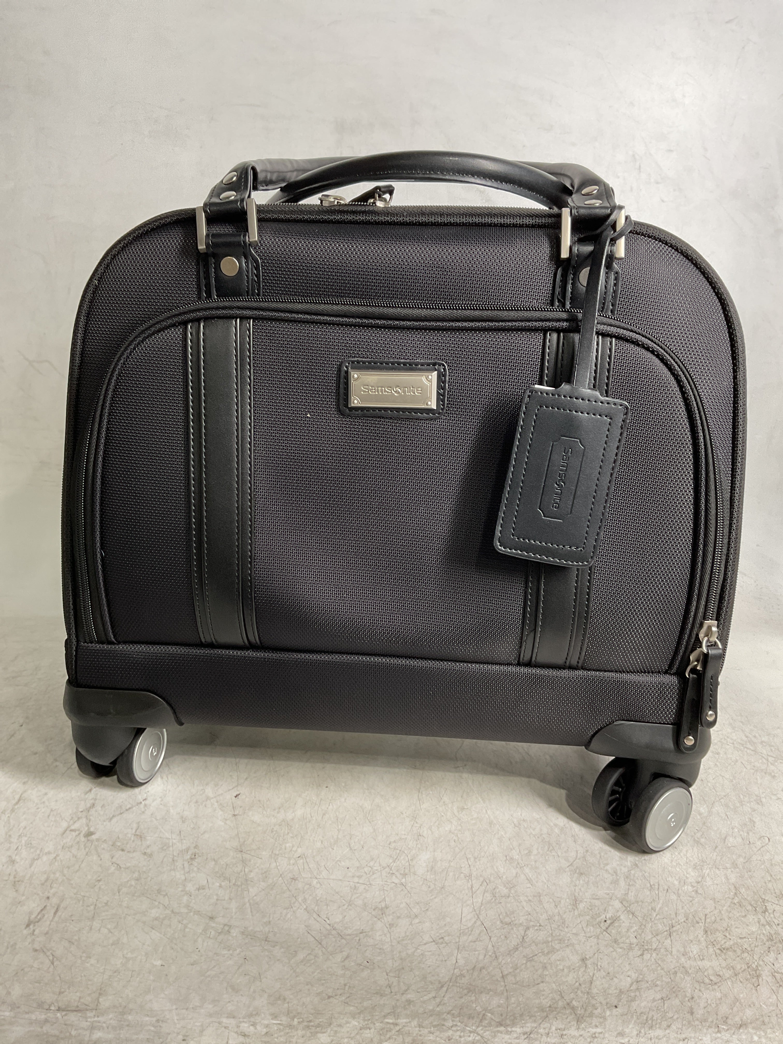 Samsonite Luggage Women's Spinner Mobile Office ( Black/Chrome , One Size ) Black/Chrome One Size U50