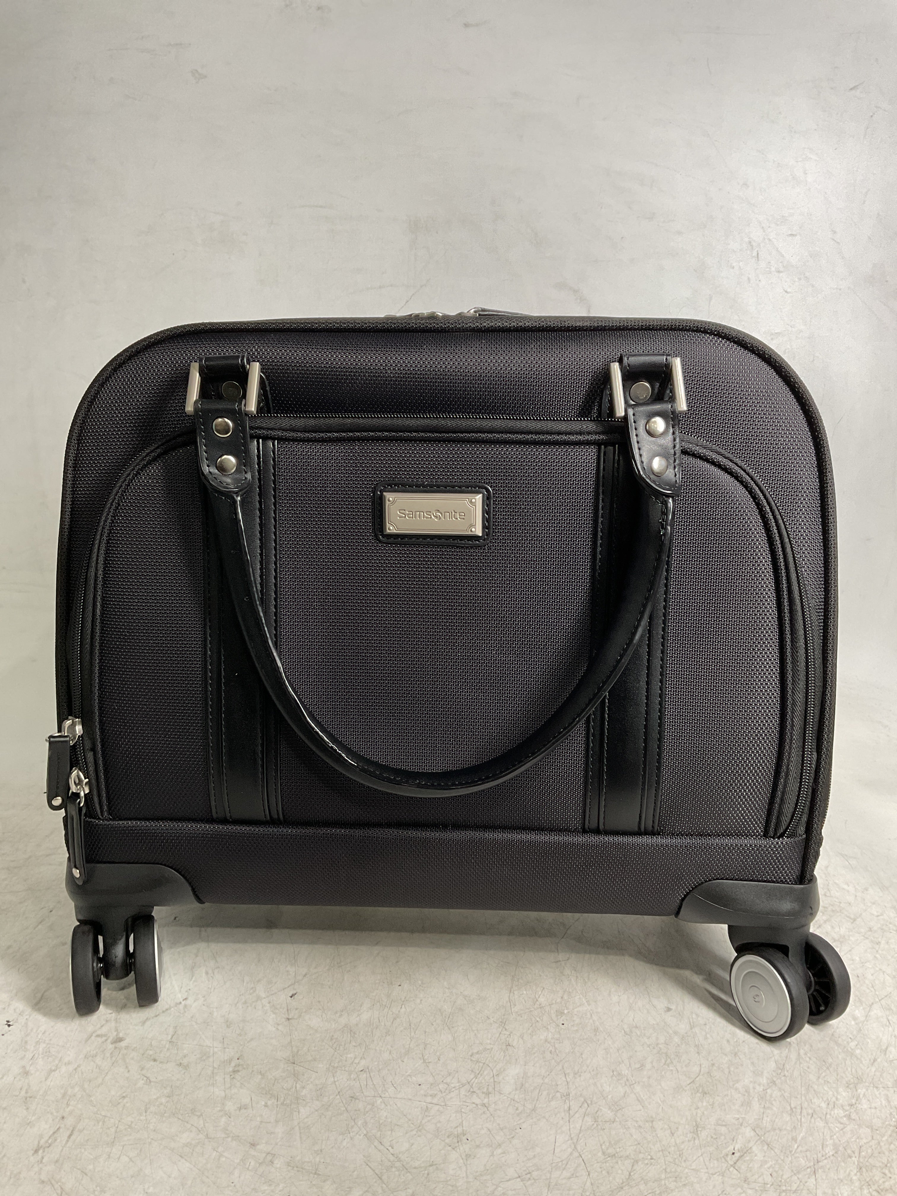 Samsonite Luggage Women's Spinner Mobile Office ( Black/Chrome , One Size ) Black/Chrome One Size U51