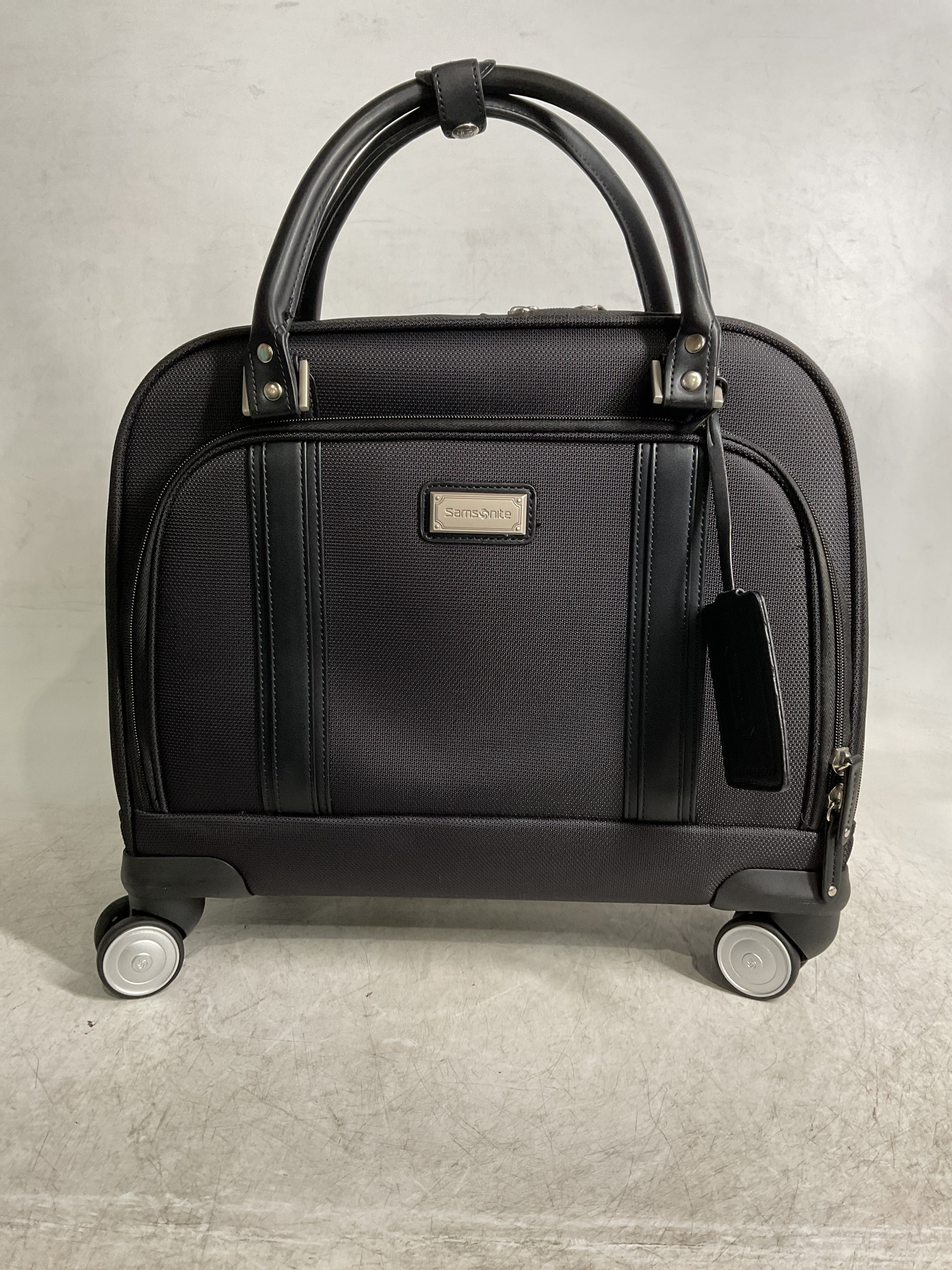 Samsonite Luggage Women's Spinner Mobile Office ( Black/Chrome , One Size ) Black/Chrome One Size U52