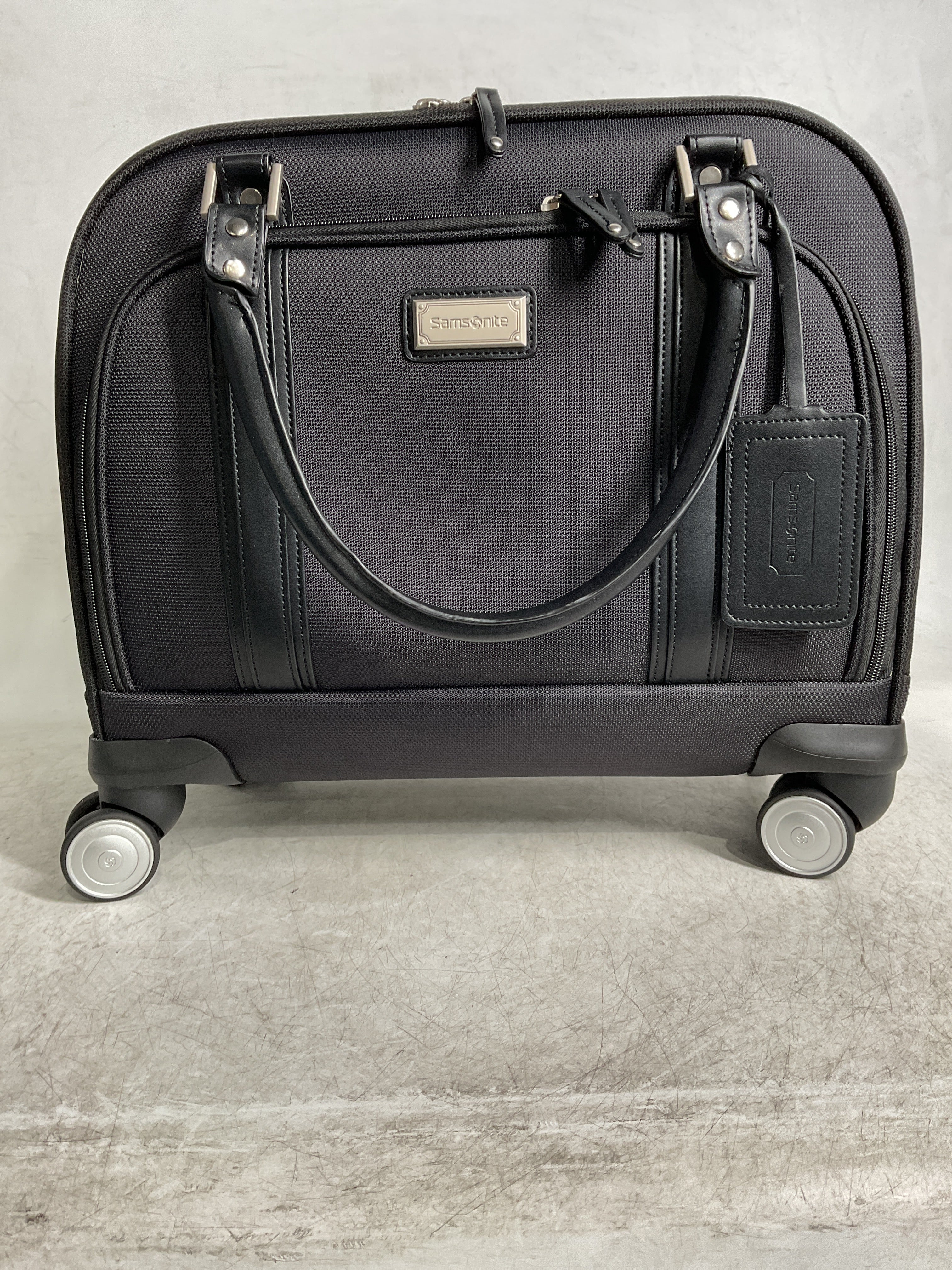Samsonite Luggage Women's Spinner Mobile Office ( Black/Chrome , One Size ) Black/Chrome One Size U53