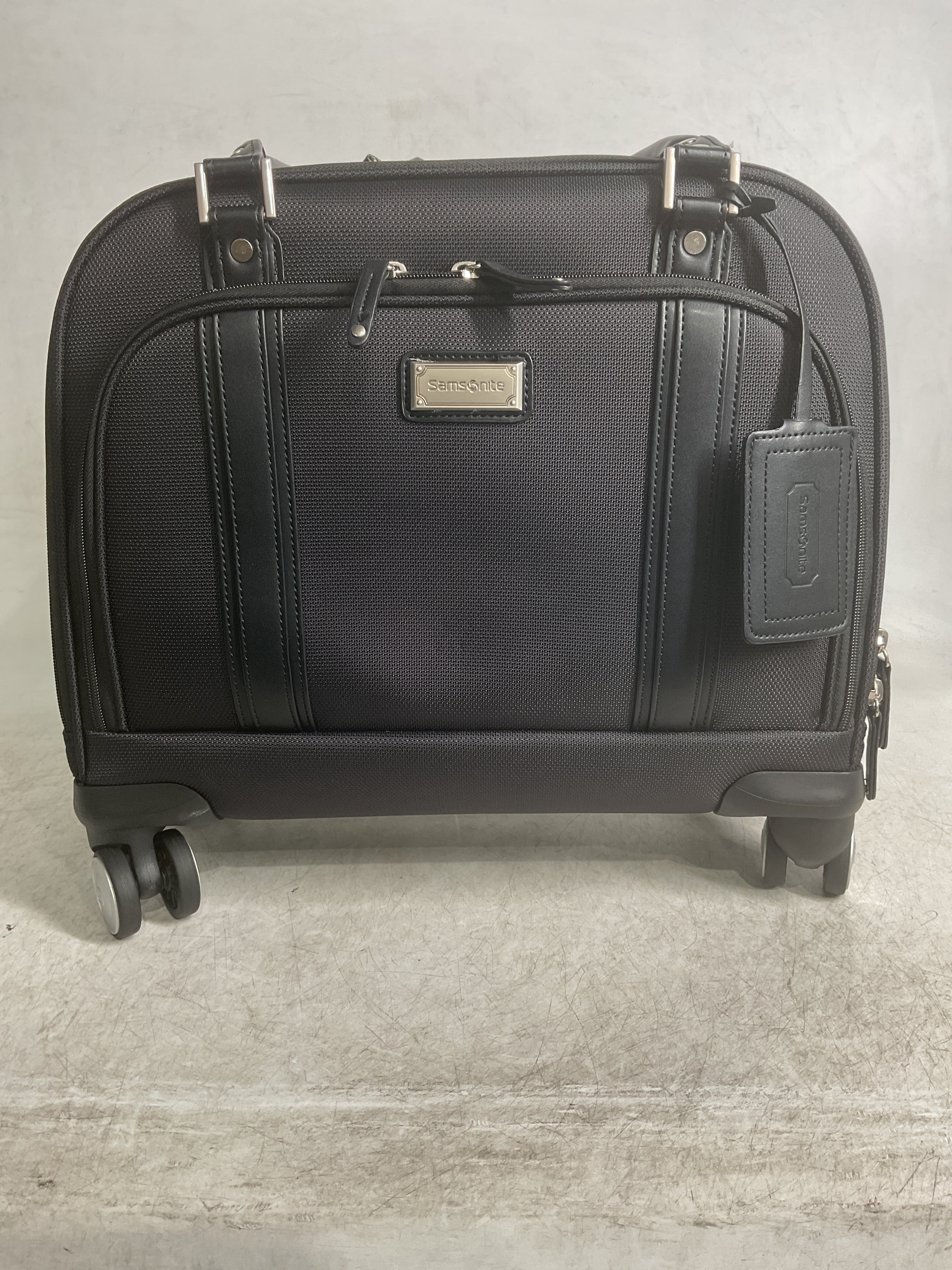 Samsonite Luggage Women's Spinner Mobile Office ( Black/Chrome , One Size ) Black/Chrome One Size U54