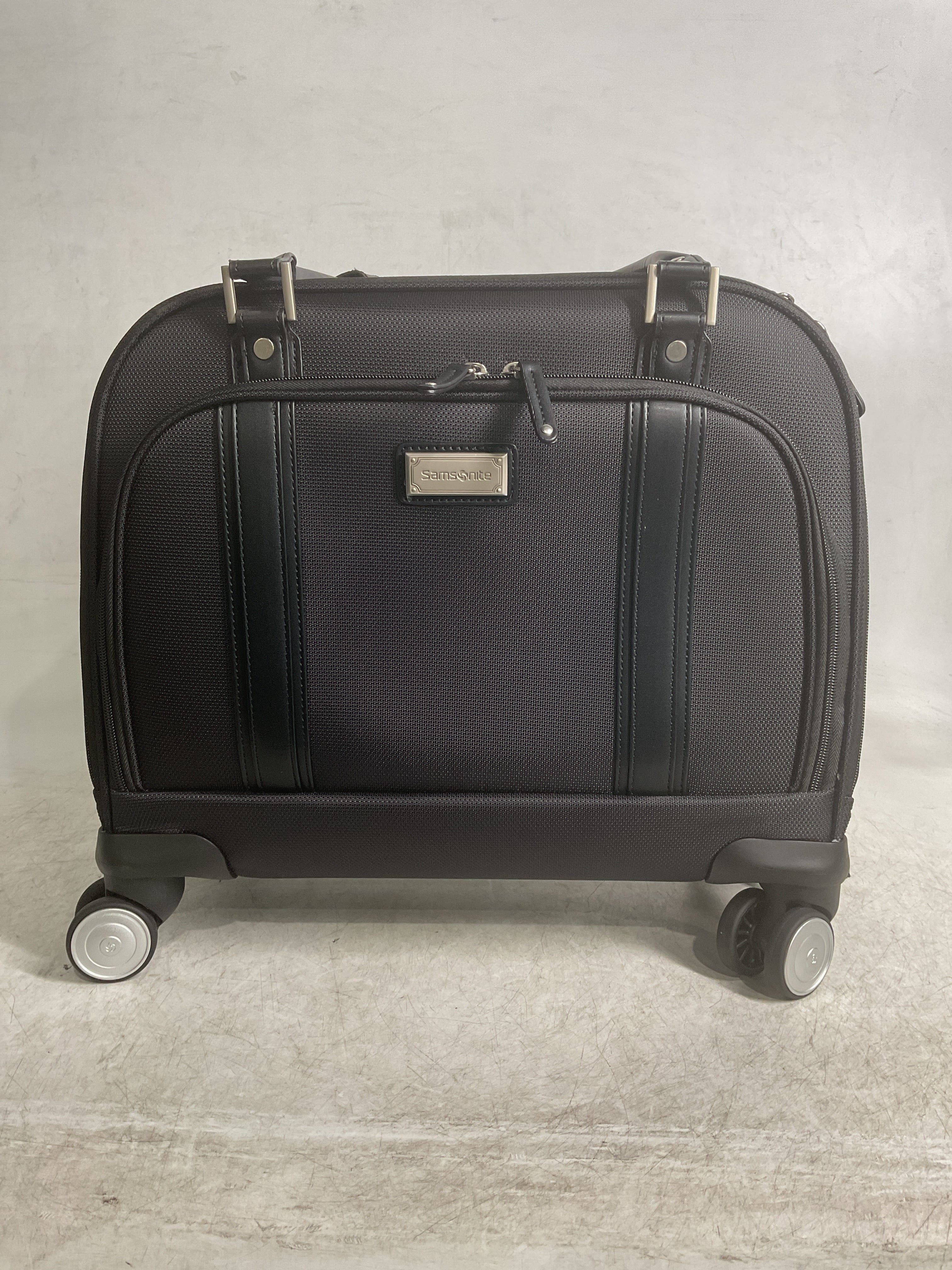 Samsonite Luggage Women's Spinner Mobile Office ( Black/Chrome , One Size ) Black/Chrome One Size U55
