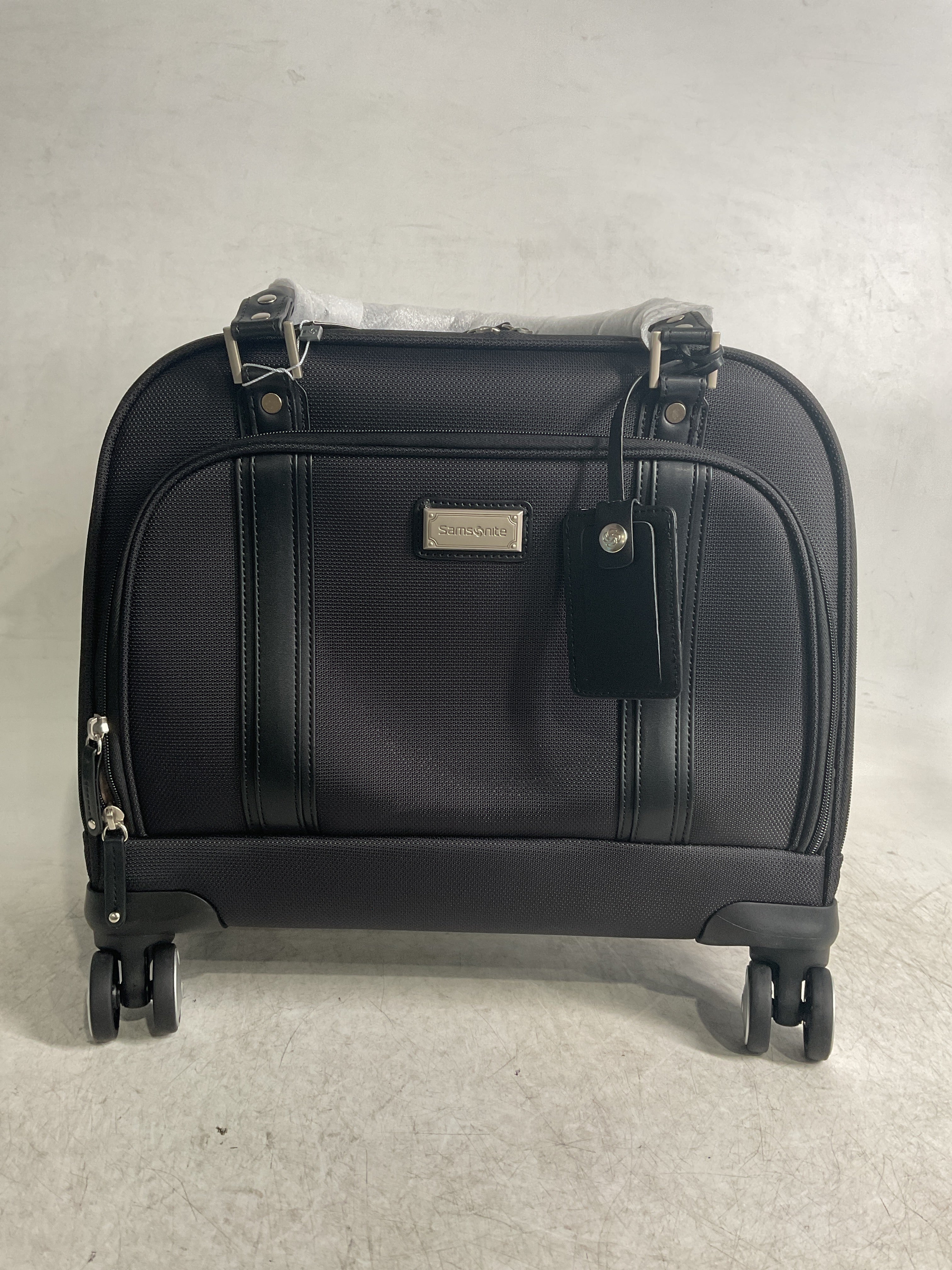 Samsonite Luggage Women's Spinner Mobile Office ( Black/Chrome , One Size ) Black/Chrome One Size U57