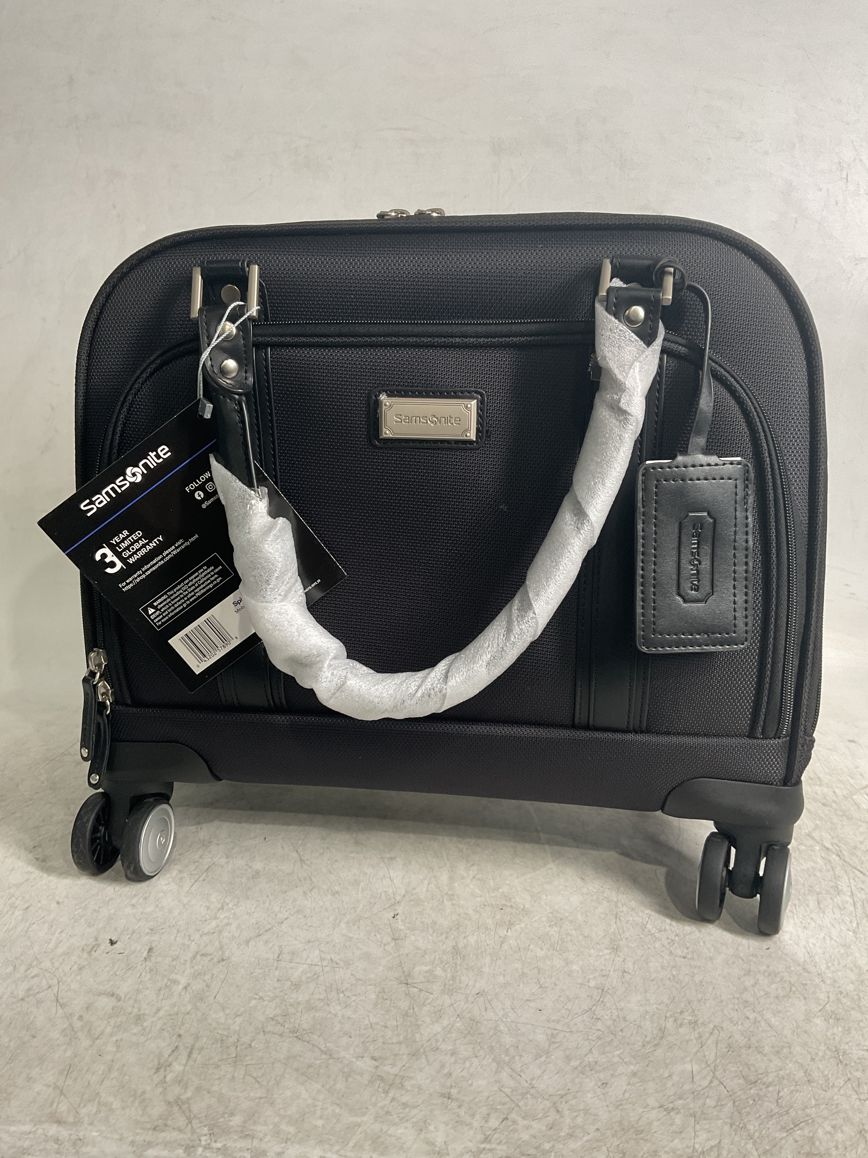 Samsonite Luggage Women's Spinner Mobile Office ( Black/Chrome , One Size ) Black/Chrome One Size U60