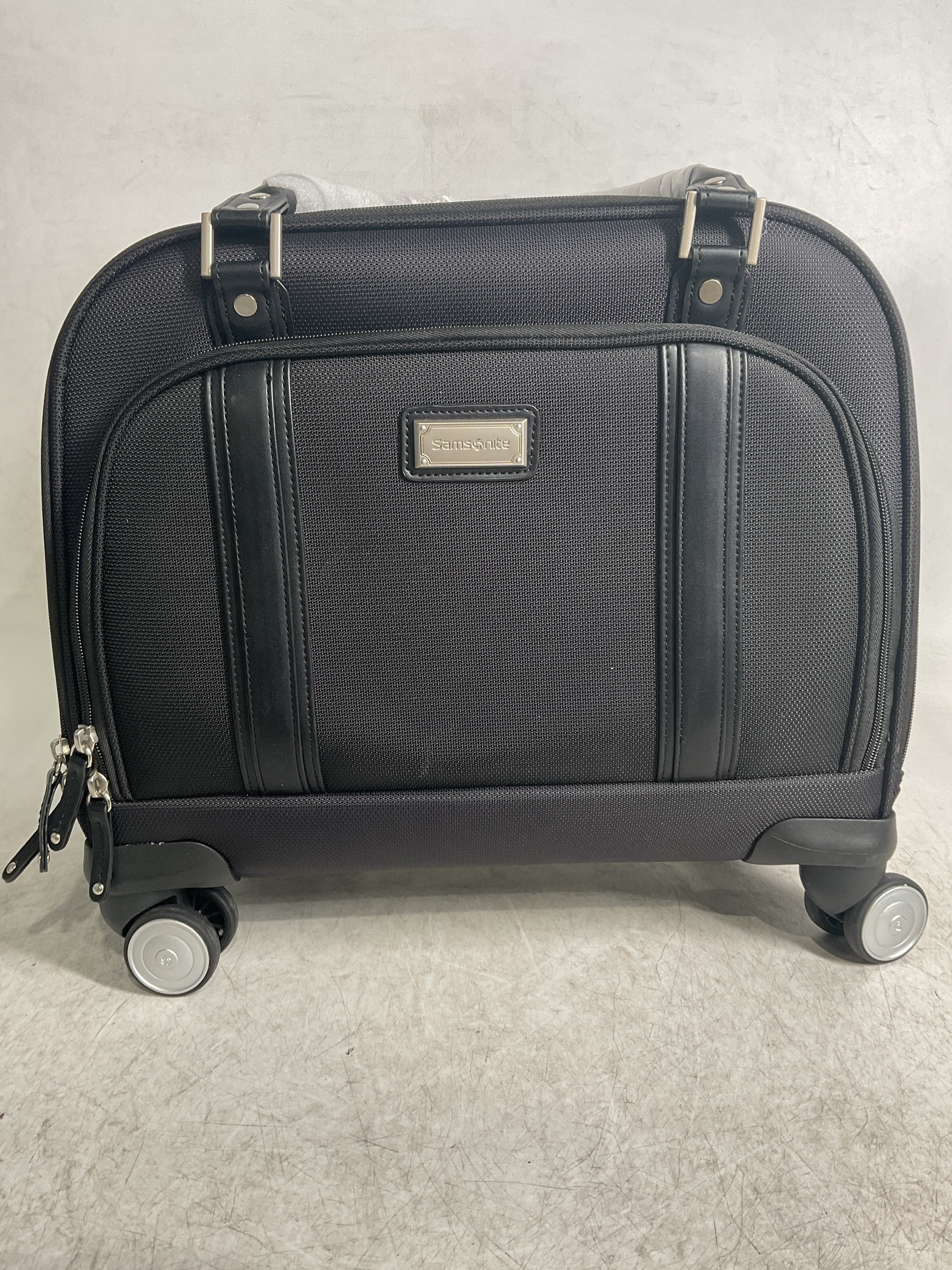 Samsonite Luggage Women's Spinner Mobile Office ( Black/Chrome , One Size ) Black/Chrome One Size U62